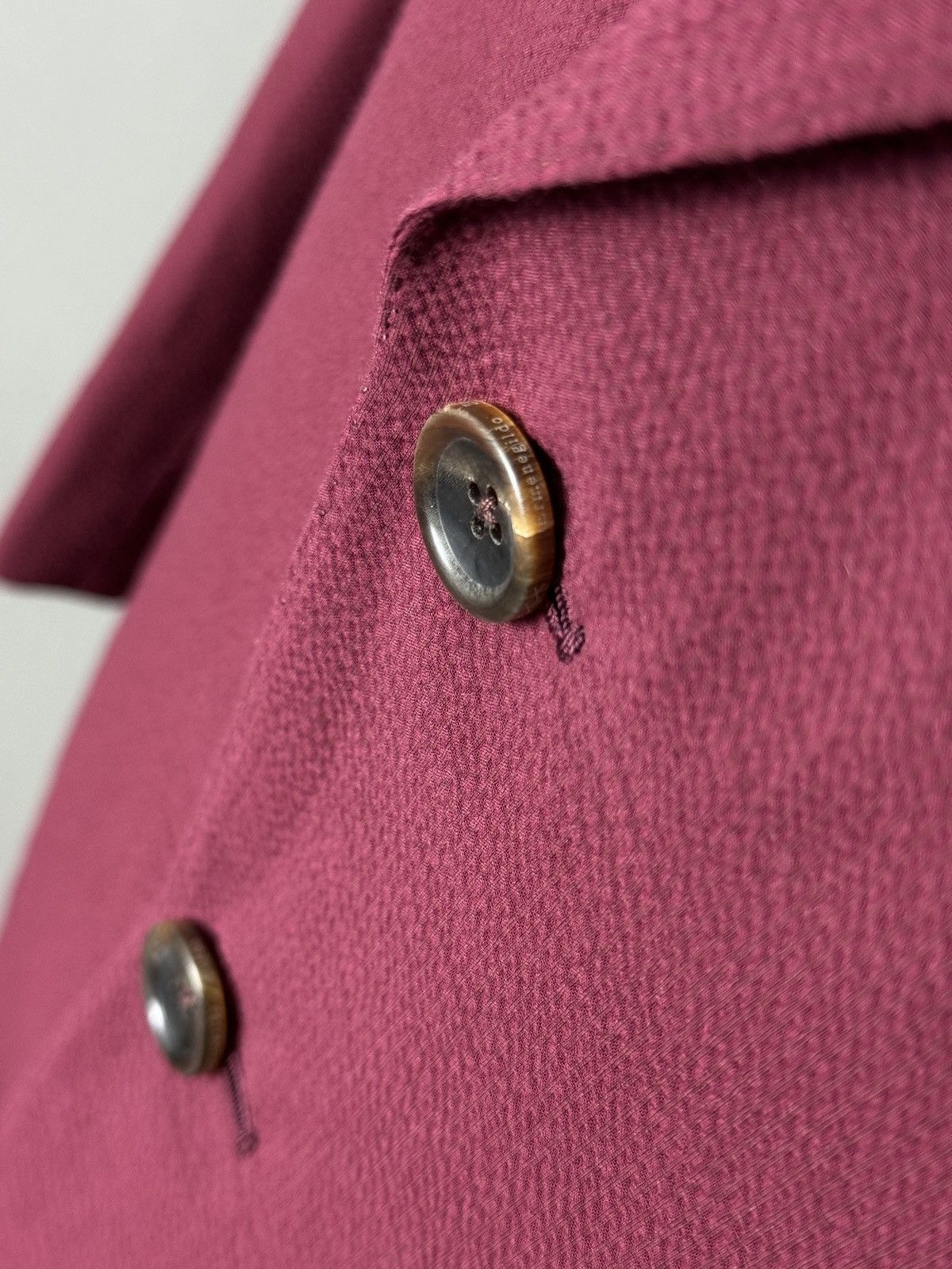 Ermenegildo Zegna Ermenegildo Zegna Napoli Couture Men’s Silk Blend Blazer Size 42S - 9 Thumbnail
