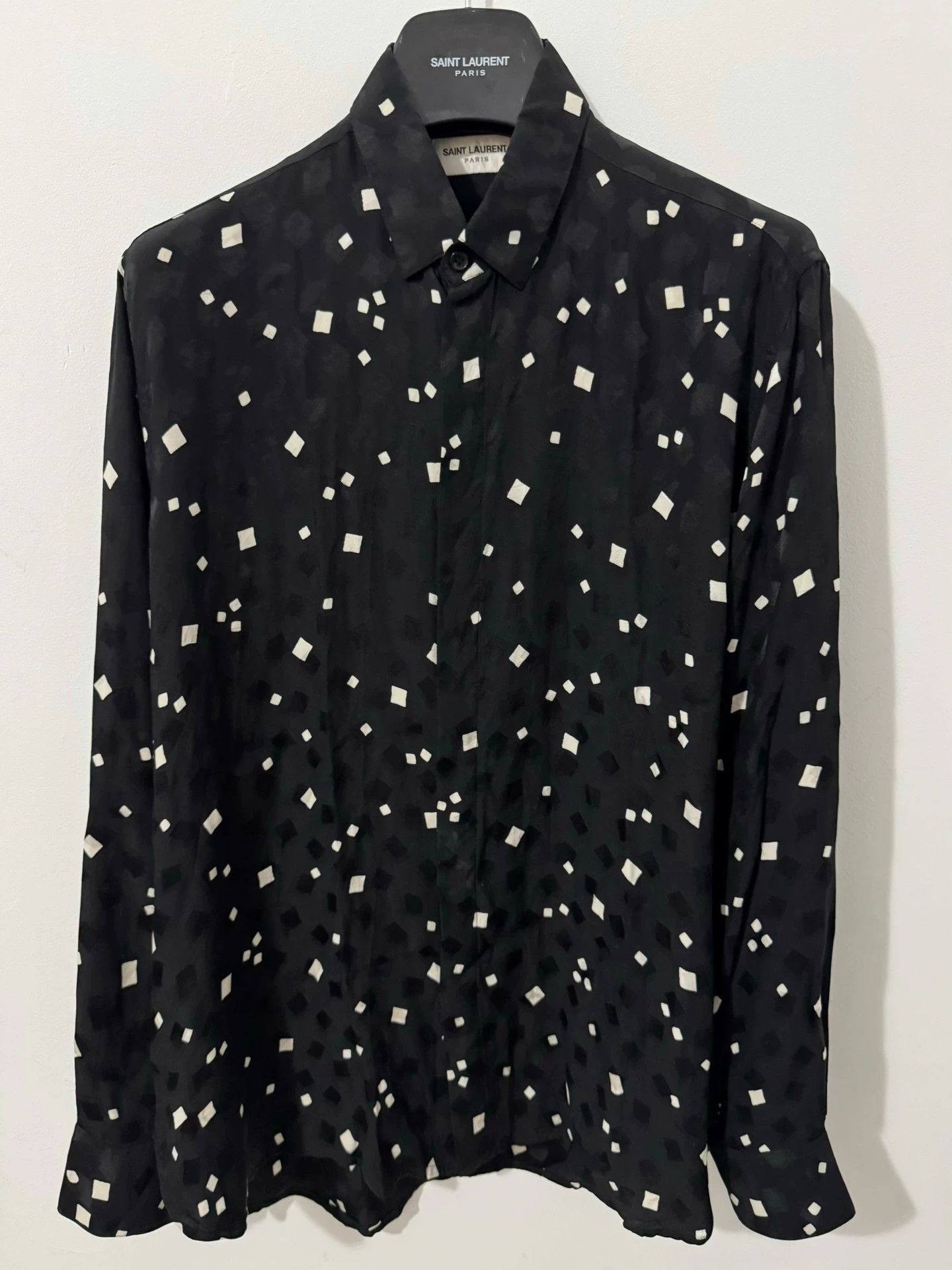 Saint Laurent Paris Authentic Saint Laurent SLP white checkered shirt Size US XL / EU 56 / 4 - 1 Thumbnail