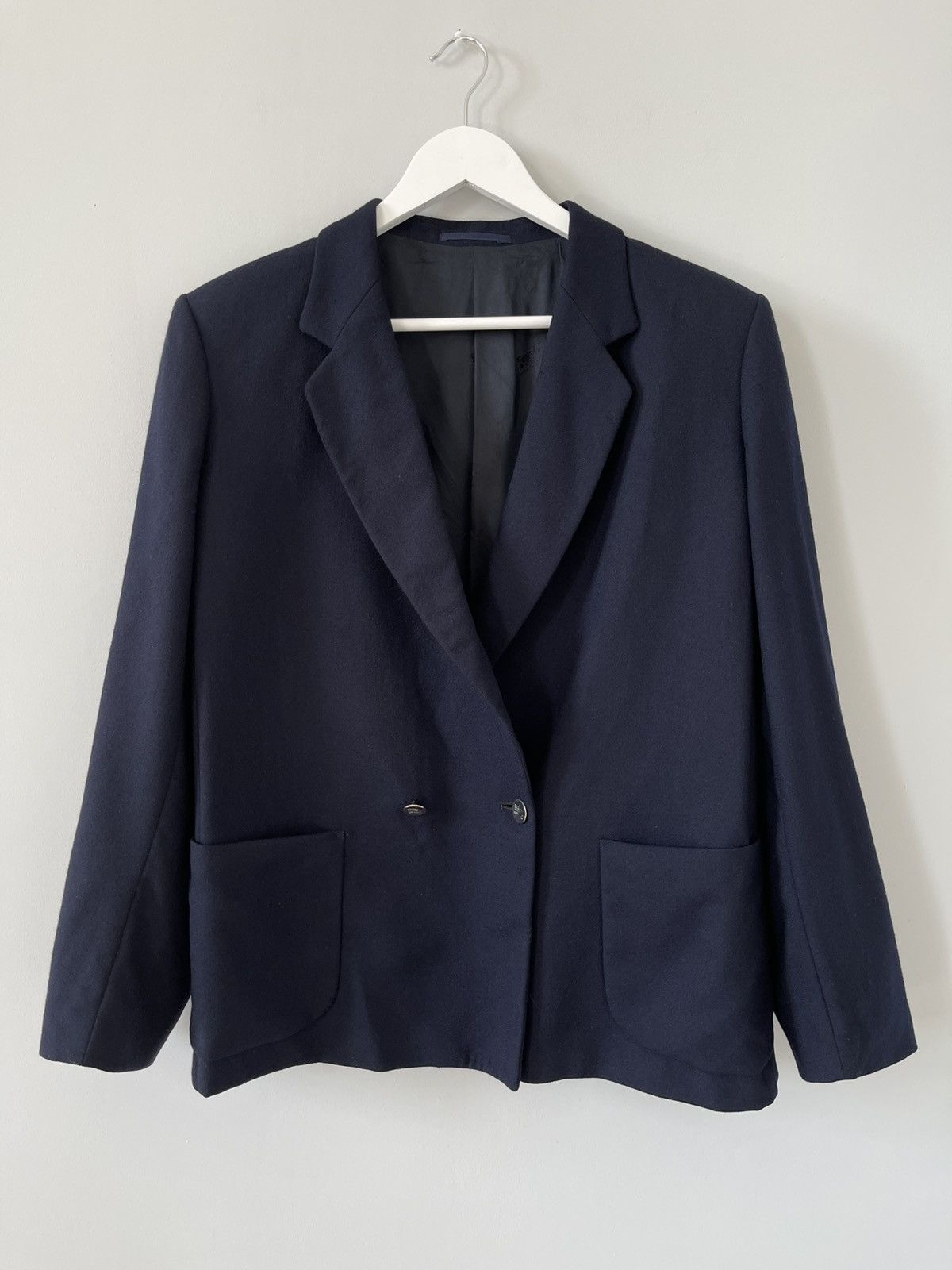 Burberry Vintage BURBERRY'S Double Breasted Wool Blazer Jacket Size L / US 10 / IT 46 - 1 Thumbnail