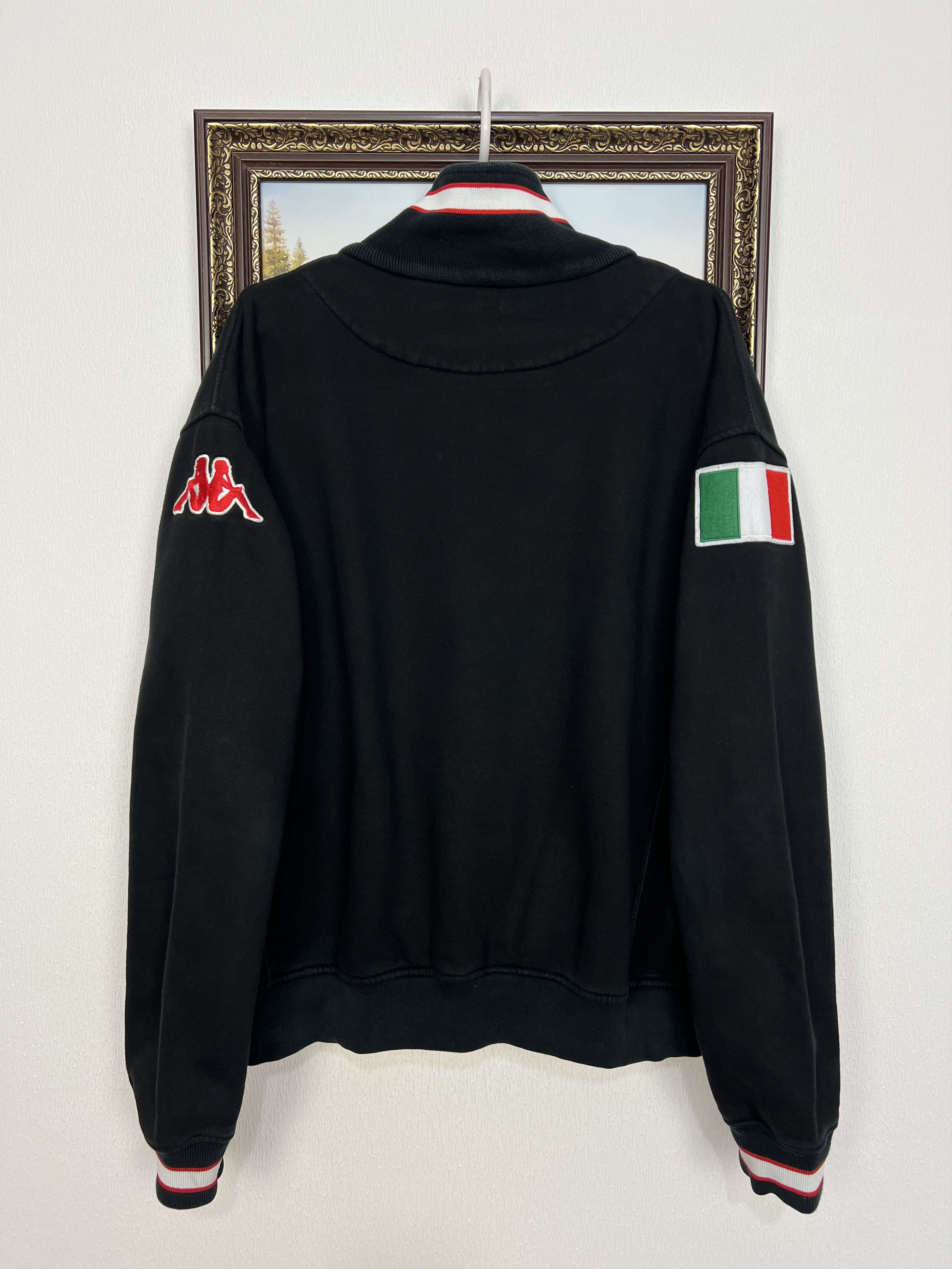 Kappa Vintage Kappa Bari Football Jacket Soccer Track Top Zip Rare Size US XL / EU 56 / 4 - 10 Thumbnail