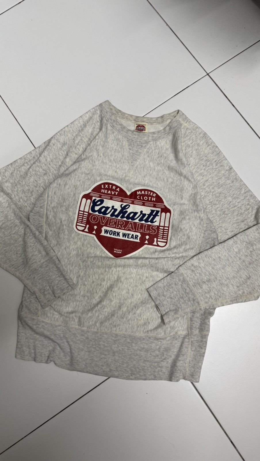 Carhartt Vintage carhartt 50s sweatshirts OG rare item Size US L / EU 52-54 / 3 - 4 Thumbnail