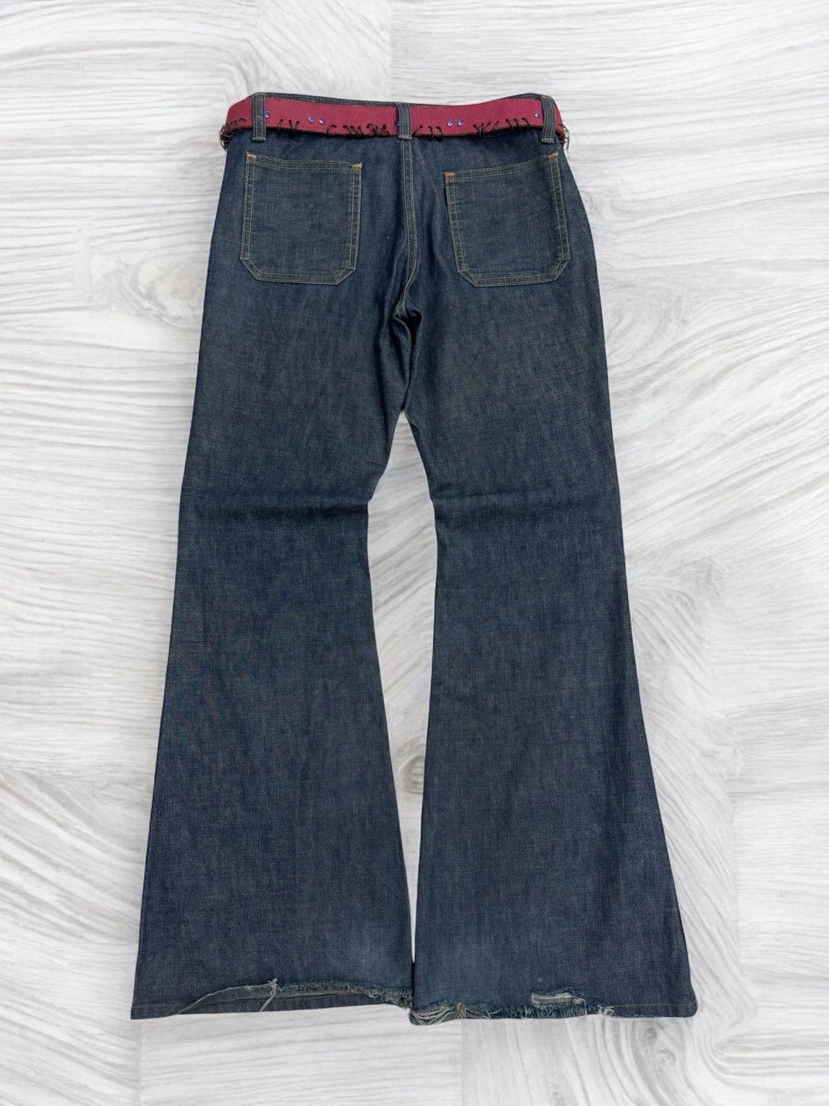 Big John × Hysteric Glamour FLARED BIG JOHN BUSH PANT WIDE LEG JEANS Size US 32 / EU 48 - 2 Thumbnail