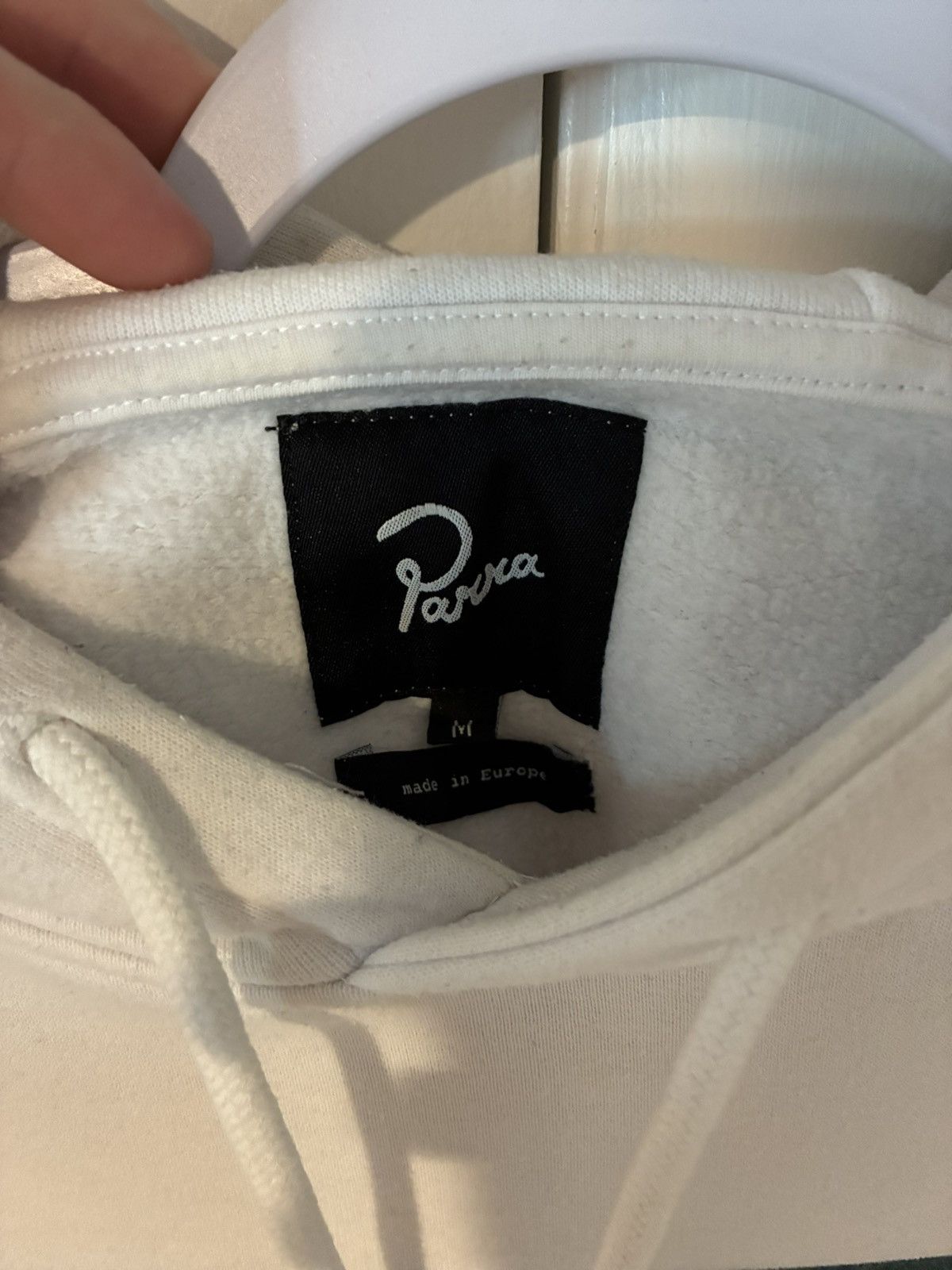 Parra Parra White Hoodie Size US M / EU 48-50 / 2 - 2 Thumbnail