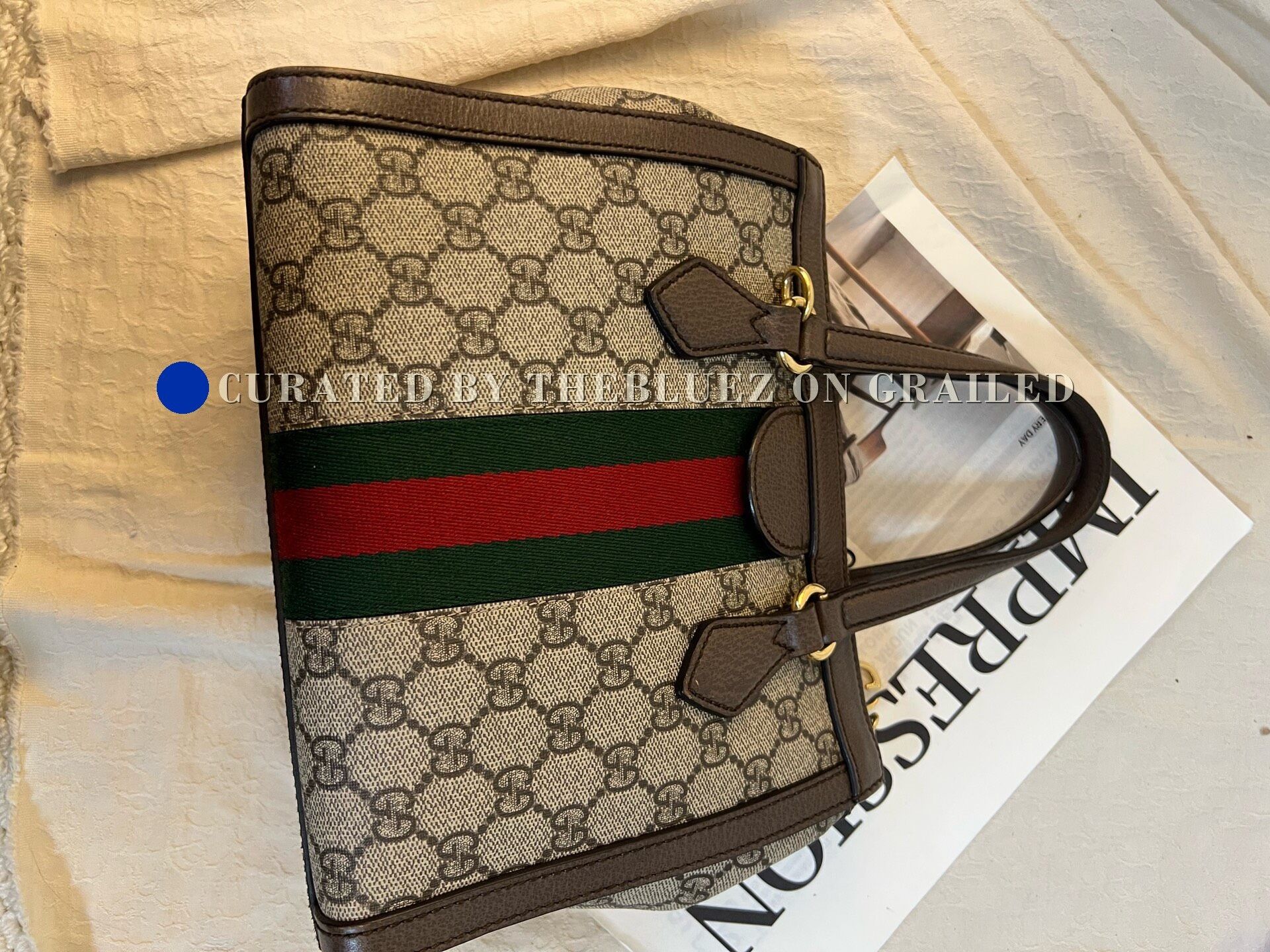 Gucci Gucci Ophidia Small Tote Bag Size ONE SIZE - 3 Thumbnail