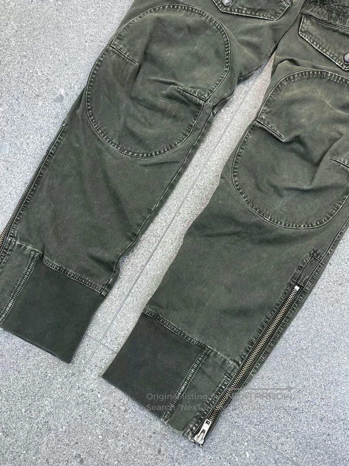 Griffin Greffin French Work Double Knee Jeans. Size US 37 - 3 Thumbnail