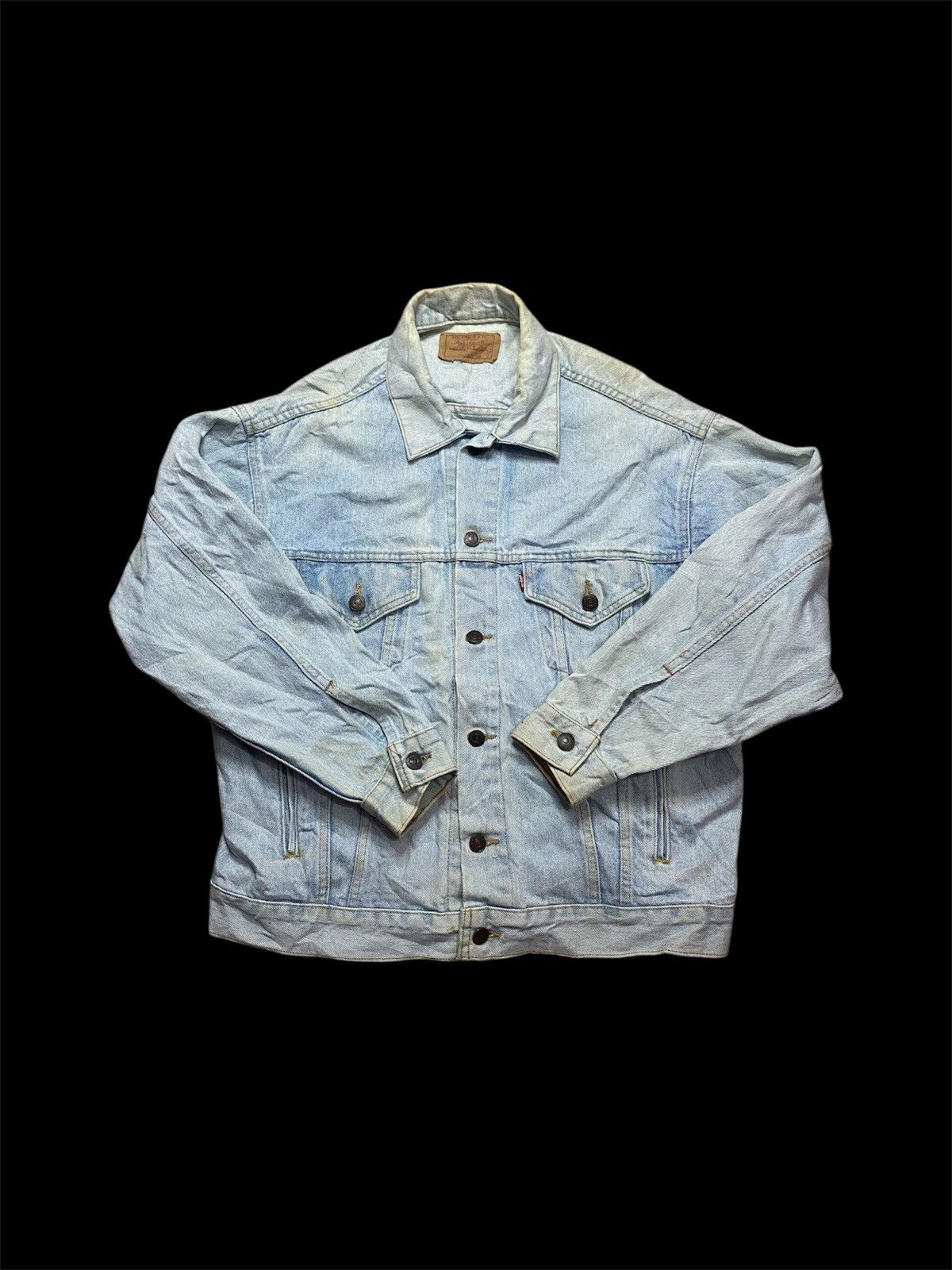 Levi's × Levi's Vintage Clothing × Vintage Vintage 90s levi's trucker denim jacket made in usa Size US M / EU 48-50 / 2 - 2 Thumbnail