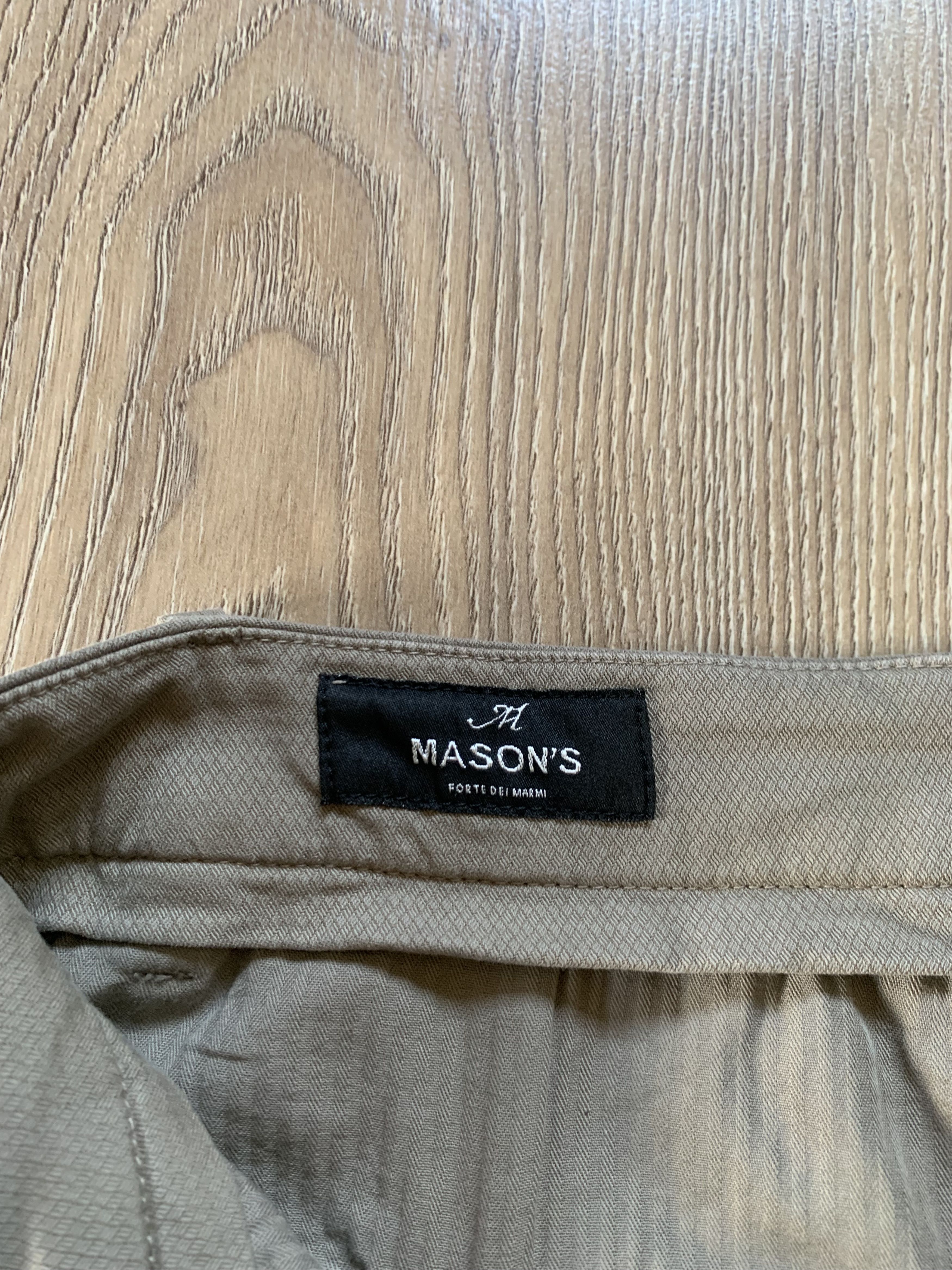 Mason's Masons Milano Style Cotton Plaid Pants Size US 32 / EU 48 - 8 Thumbnail