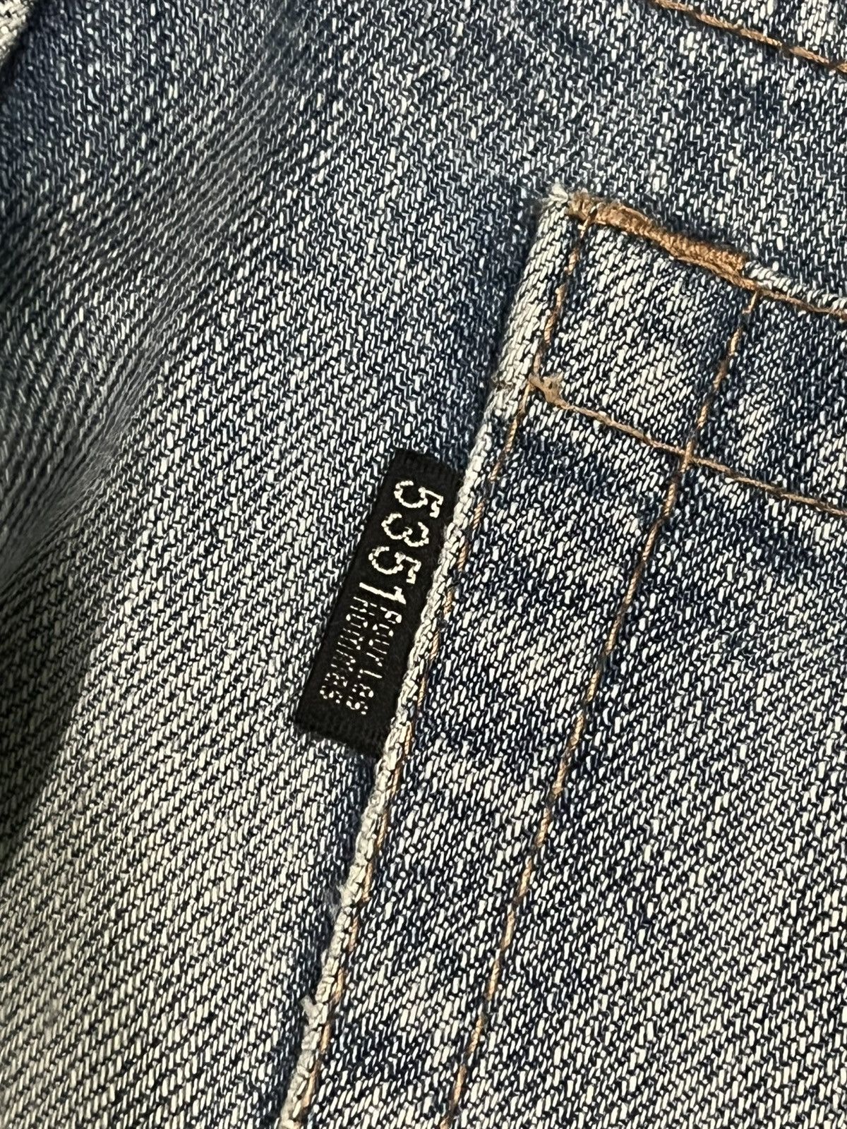 5351 POUR LES HOMMES ⚡️Flare⚡️5351 Pour Les Hommes Distressed Clawmark Flare Jeans Size US 34 / EU 50 - 14 Thumbnail