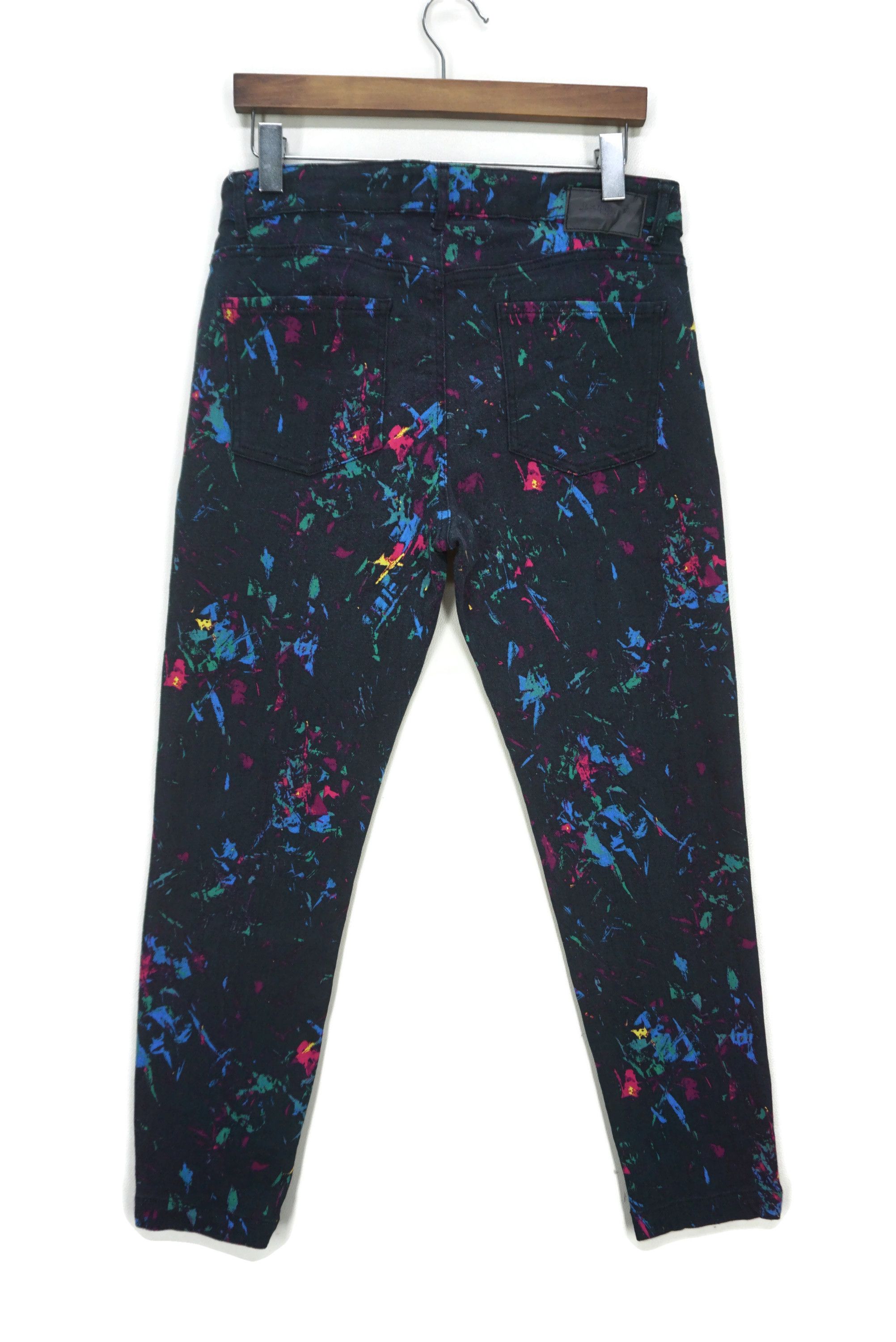 Desigual Paint Splashed Pants fit W32xL26.5 Desigual Cropped Jorts Size 32" / US 10 / IT 46 - 2 Thumbnail