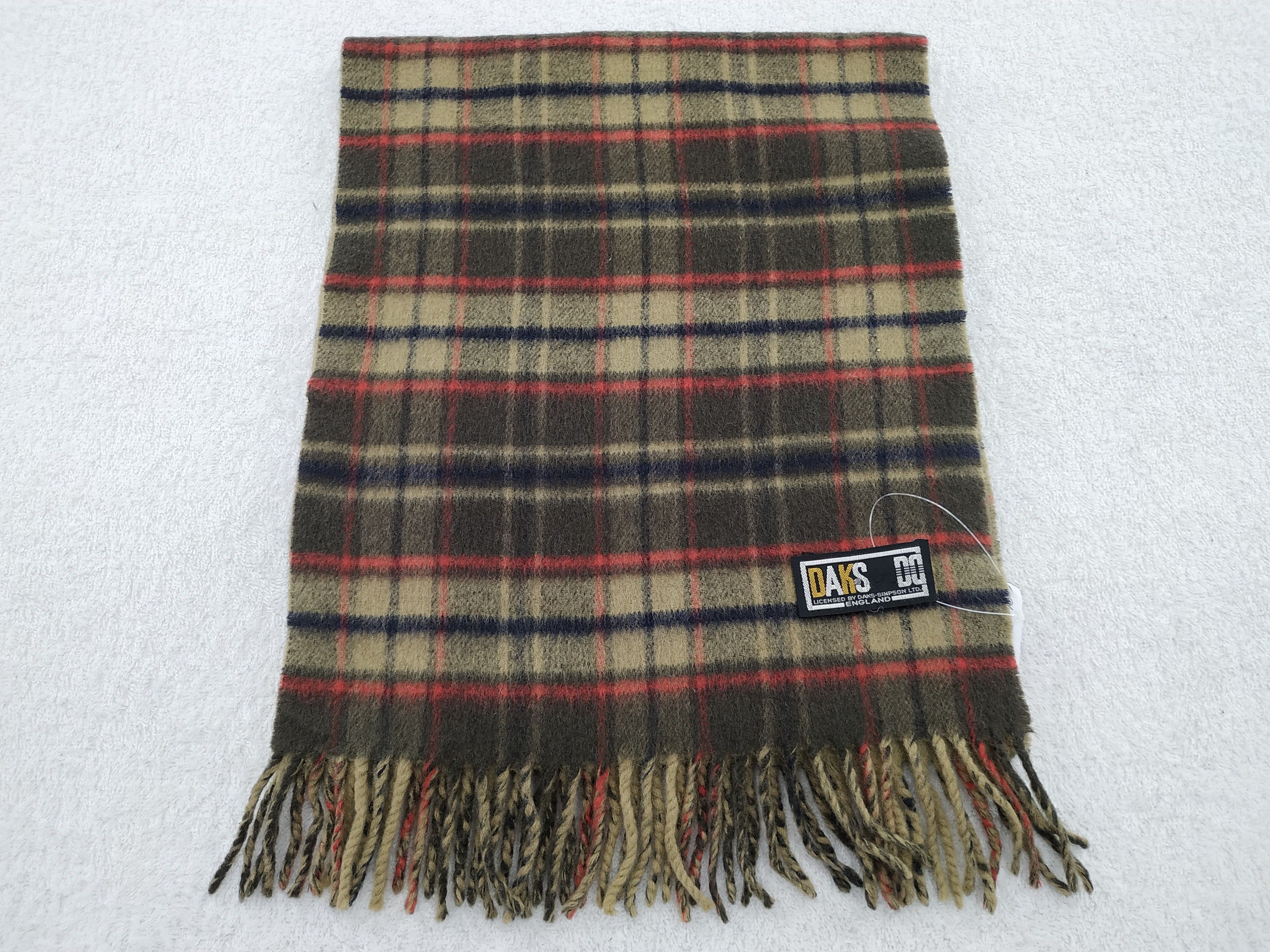 DAKS × Vintage Daks London Scarf / Muffler / Neckwear Size ONE SIZE - 1 Thumbnail