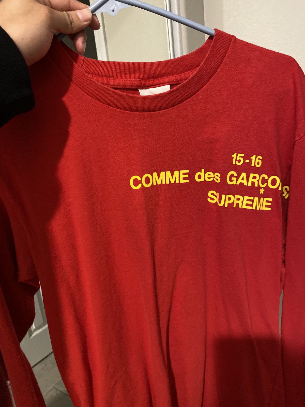 Supreme Cdg Long Sleeve | Grailed