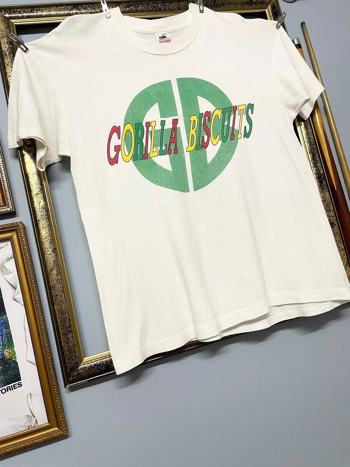 Vintage Vintage Og 90s Gorrila Biscuits ‘Start Today’ Rare Find Tee Size US L / EU 52-54 / 3 - 6 Thumbnail