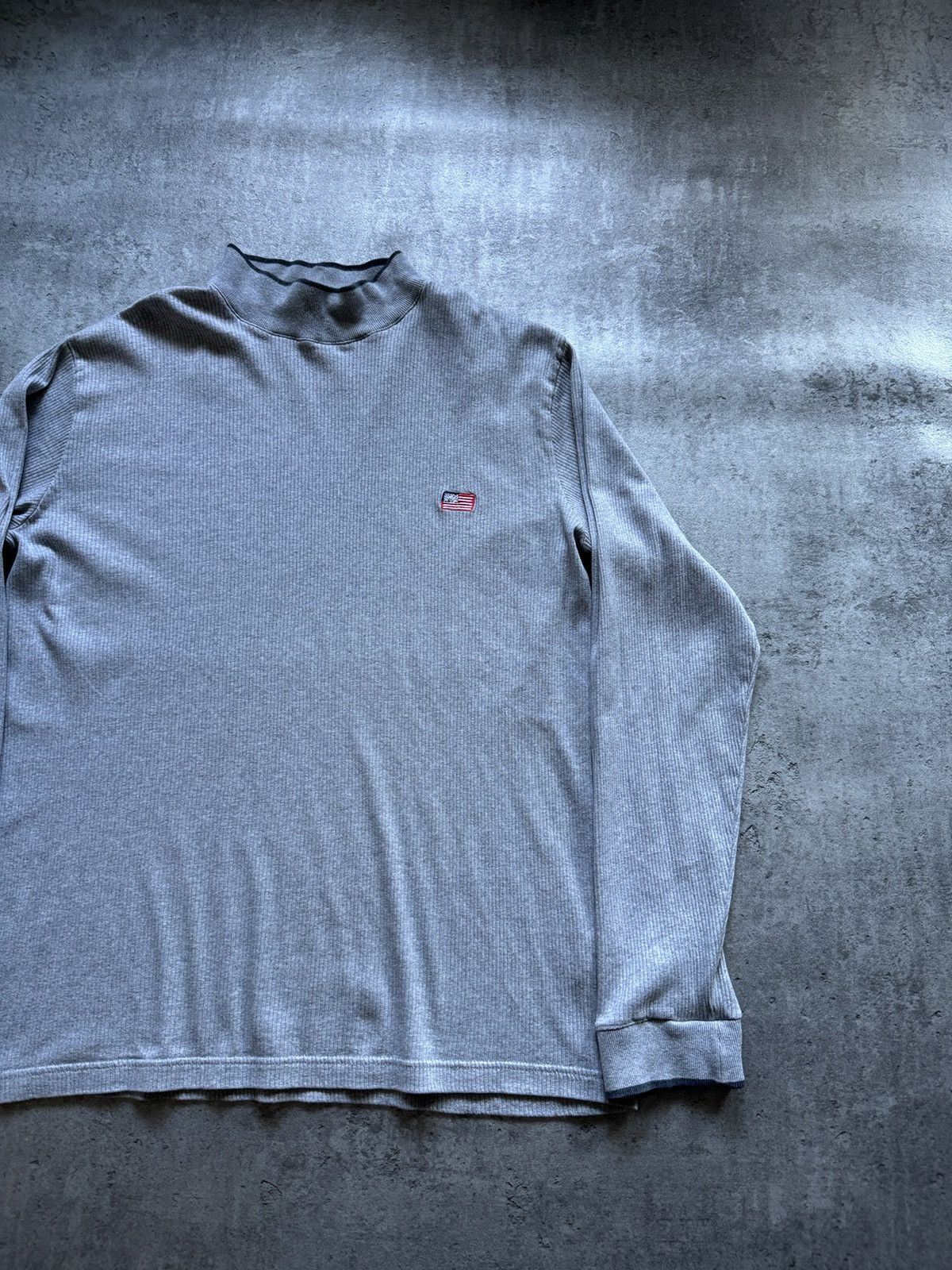 Polo Ralph Lauren × Vintage Polo Ralph Lauren USA flag chief keef longsleeve logo 90s Size US L / EU 52-54 / 3 - 2 Thumbnail