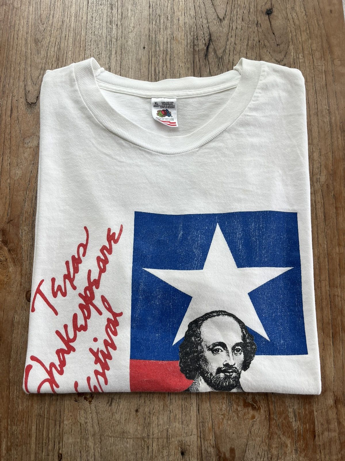 Vintage Vintage Taxas Shakespeare’s Festival 90’s T-shirt Size US XL / EU 56 / 4 - 1 Thumbnail