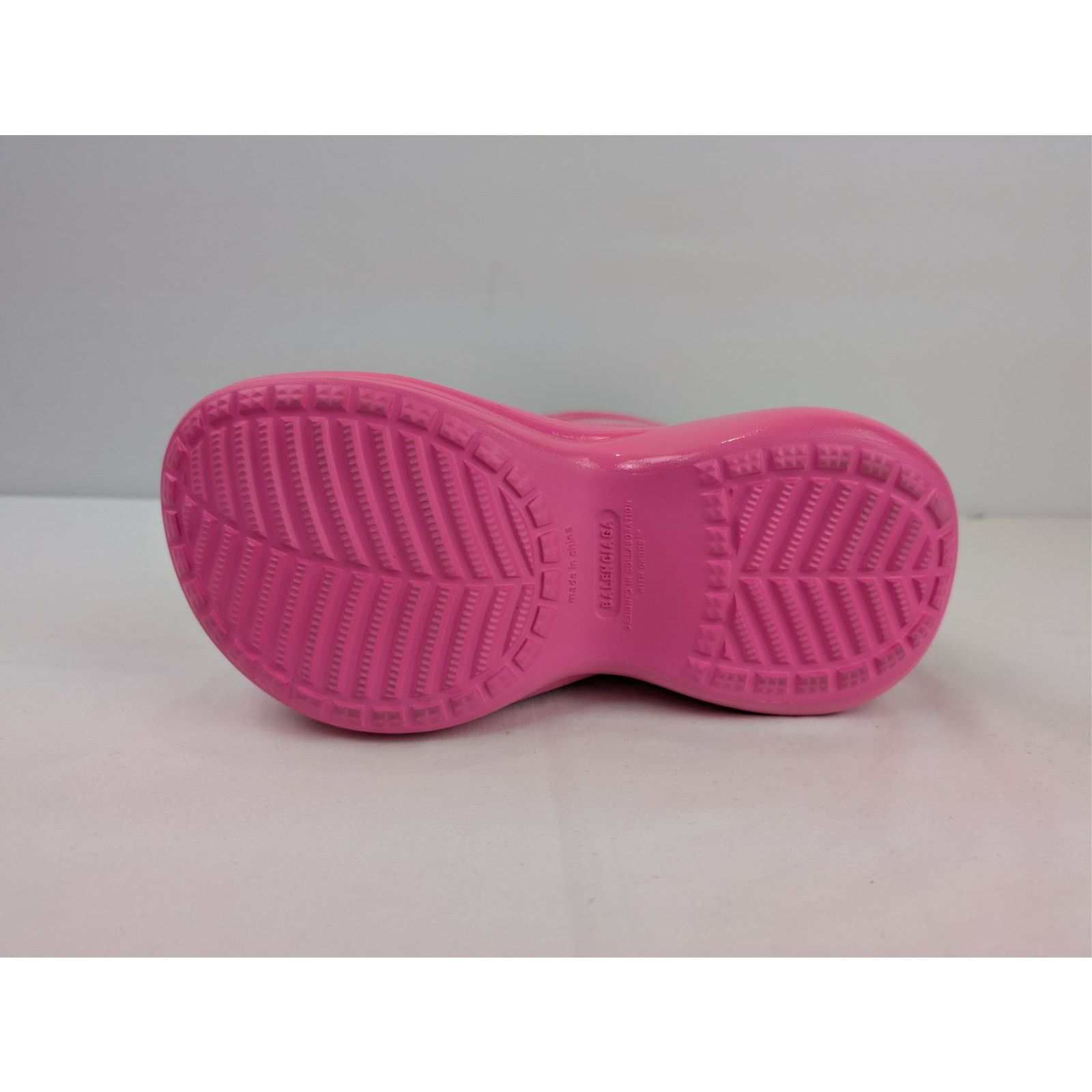 Balenciaga o1rshd1 Patent Eva Crocs Boots in Pink 36 Size US 6 / IT 36 - 10 Thumbnail