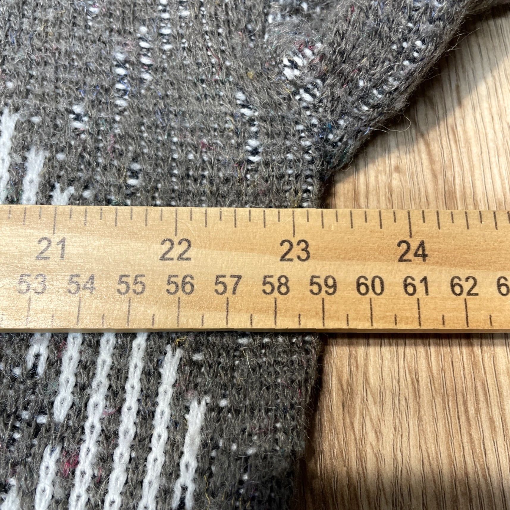 Vintage VINTAGE Zeppelin Sweater Men Large Gray Geometric Pullover 80s 90s Classic Size US L / EU 52-54 / 3 - 6 Thumbnail