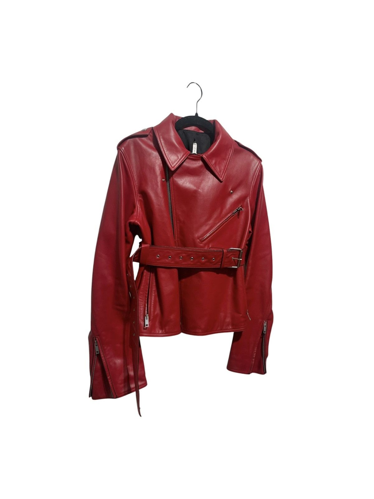 Celine Celine Phoebe Leather biker jacket Size XS / US 0-2 / IT 36-38 - 2 Thumbnail