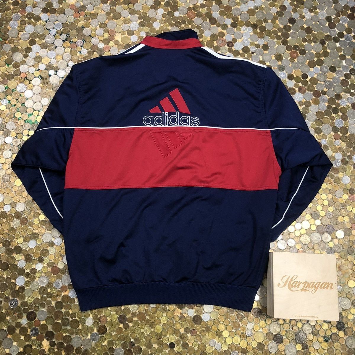 Adidas Adidas vintage zip sweatshirt tracksuit Size US M / EU 48-50 / 2 - 3 Thumbnail