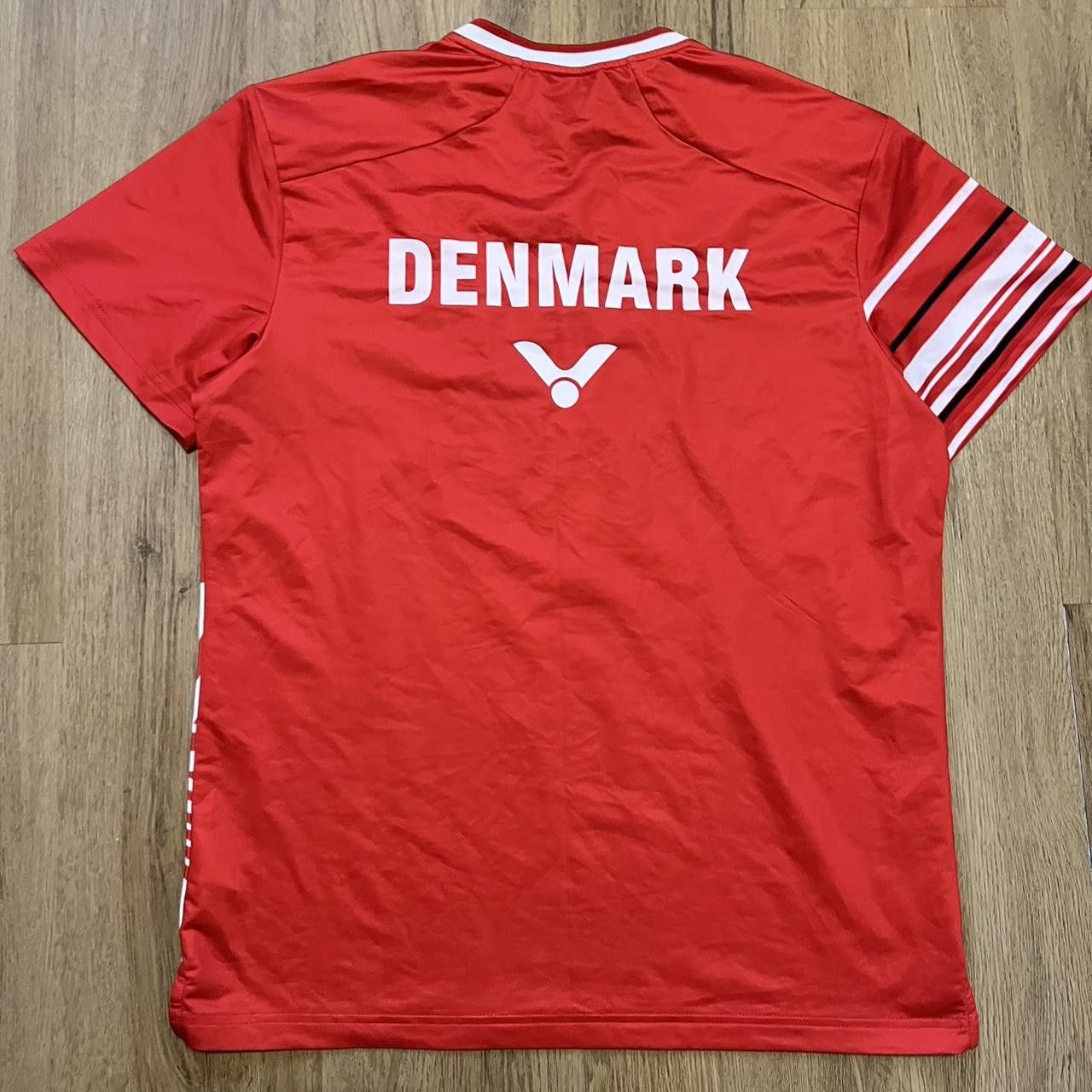 Victorinox Danisa Denmark red and white volleyball jersey #volleyball Size US S / EU 44-46 / 1 - 2 Thumbnail