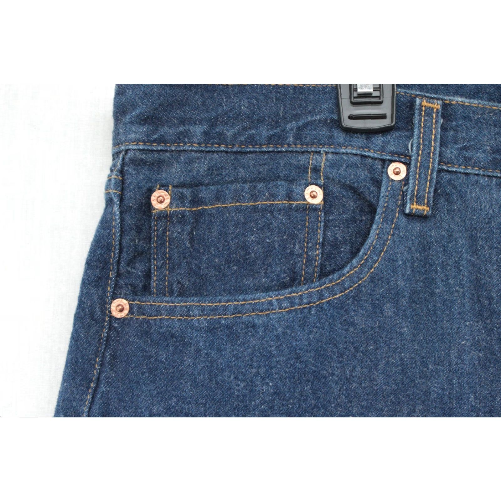Levi's VINTAGE Levi’s 501 Jeans 38x35 Blue Cowboy Workwear Button Fly Made in USA Men's Jeans 501 Model USA Theme Cowboy USA 1990s Size US 38 / EU 54 - 4 Thumbnail