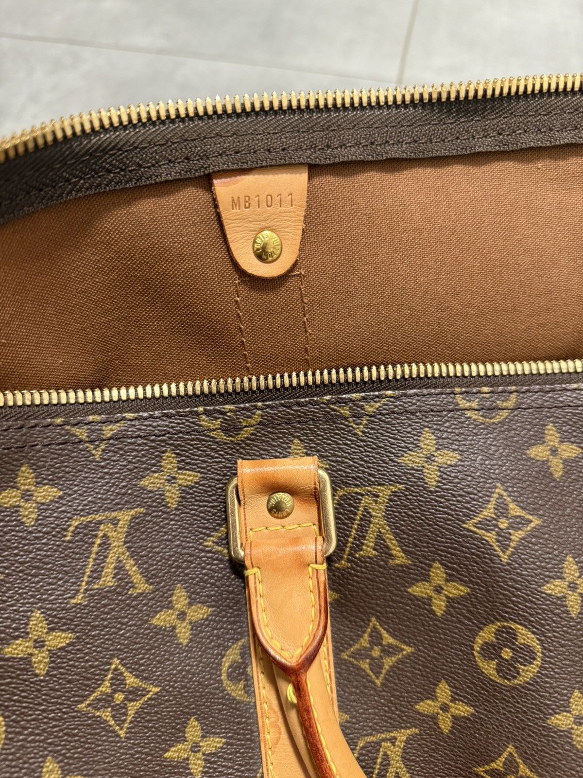Louis Vuitton Louis Vuitton Keepall 50 Vintage Bag Size ONE SIZE - 9 Thumbnail