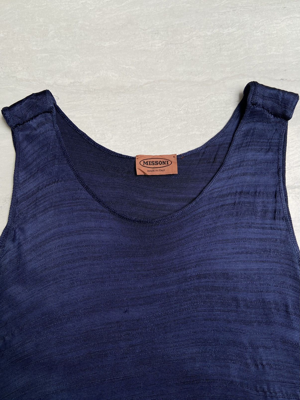 Missoni MISSONI Sleeveless T-shirt Size US XS / EU 42 / 0 - 9 Thumbnail