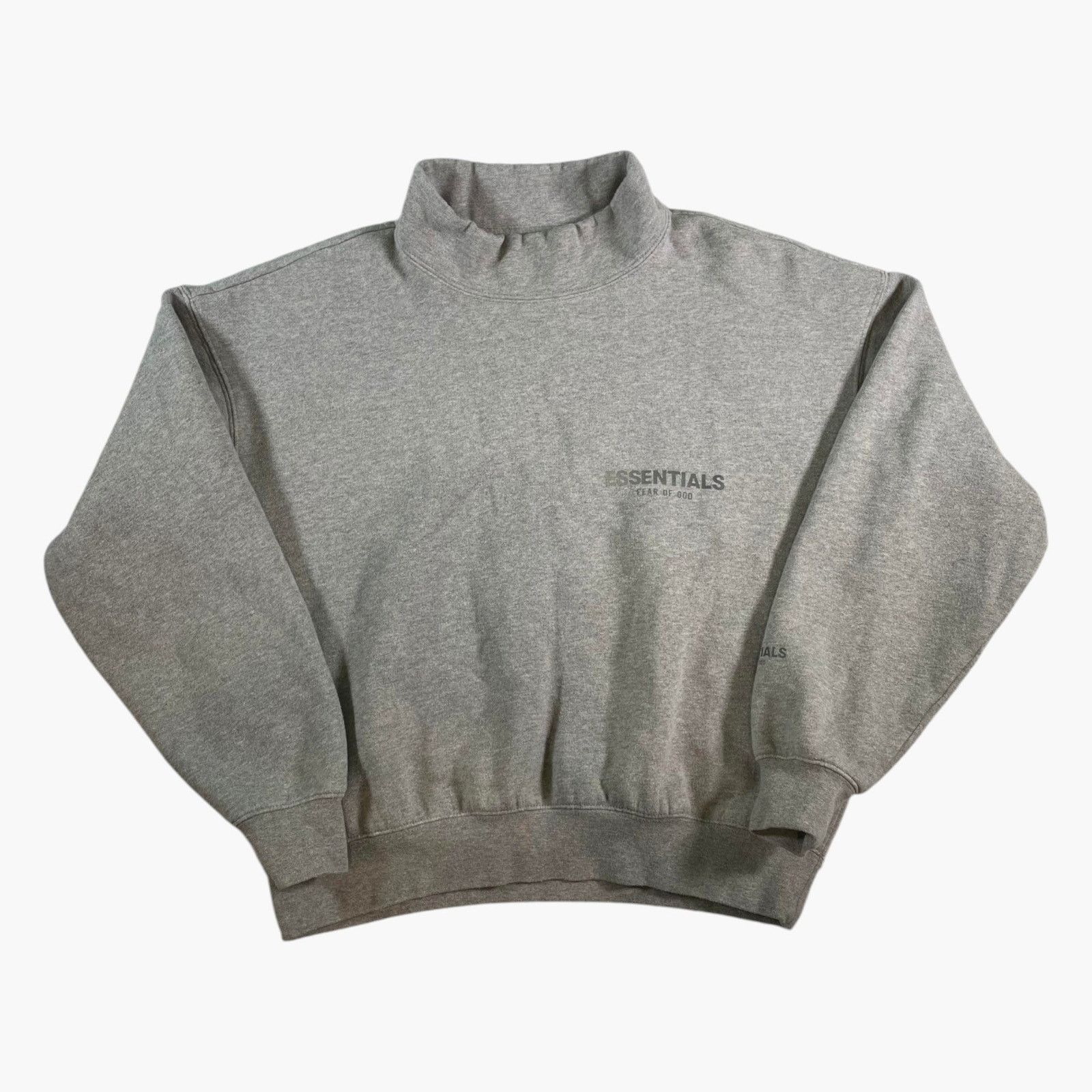 Essentials Essentials Turtle Neck Dark Oatmeal Crewneck Size US XXS / EU 40 - 1 Thumbnail
