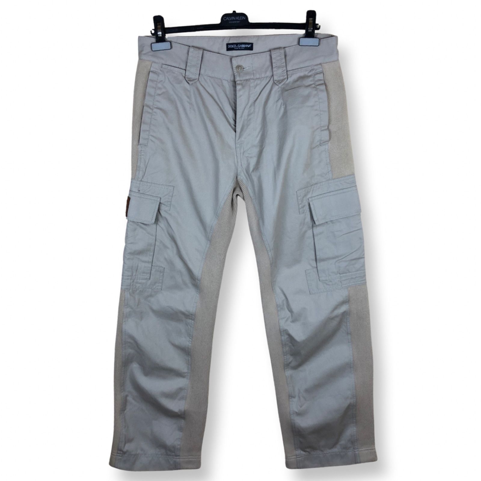 image of Dolce Gabbana Multi Pocket Pants in Cream, Men's (Size 32)