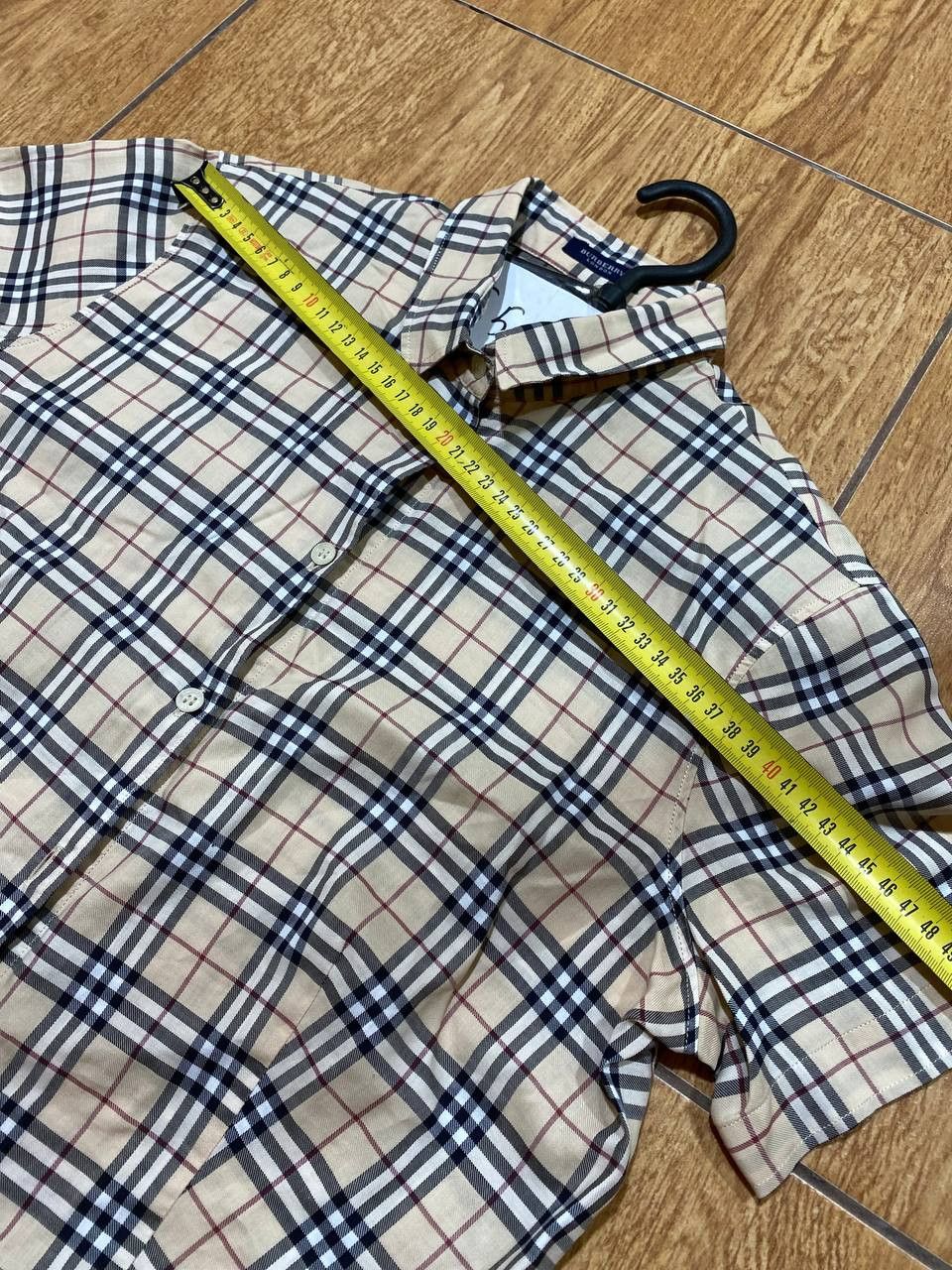 Burberry Burberry Vintage Nova Check Shirt Button Up Distressed Size L / US 10 / IT 46 - 10 Thumbnail