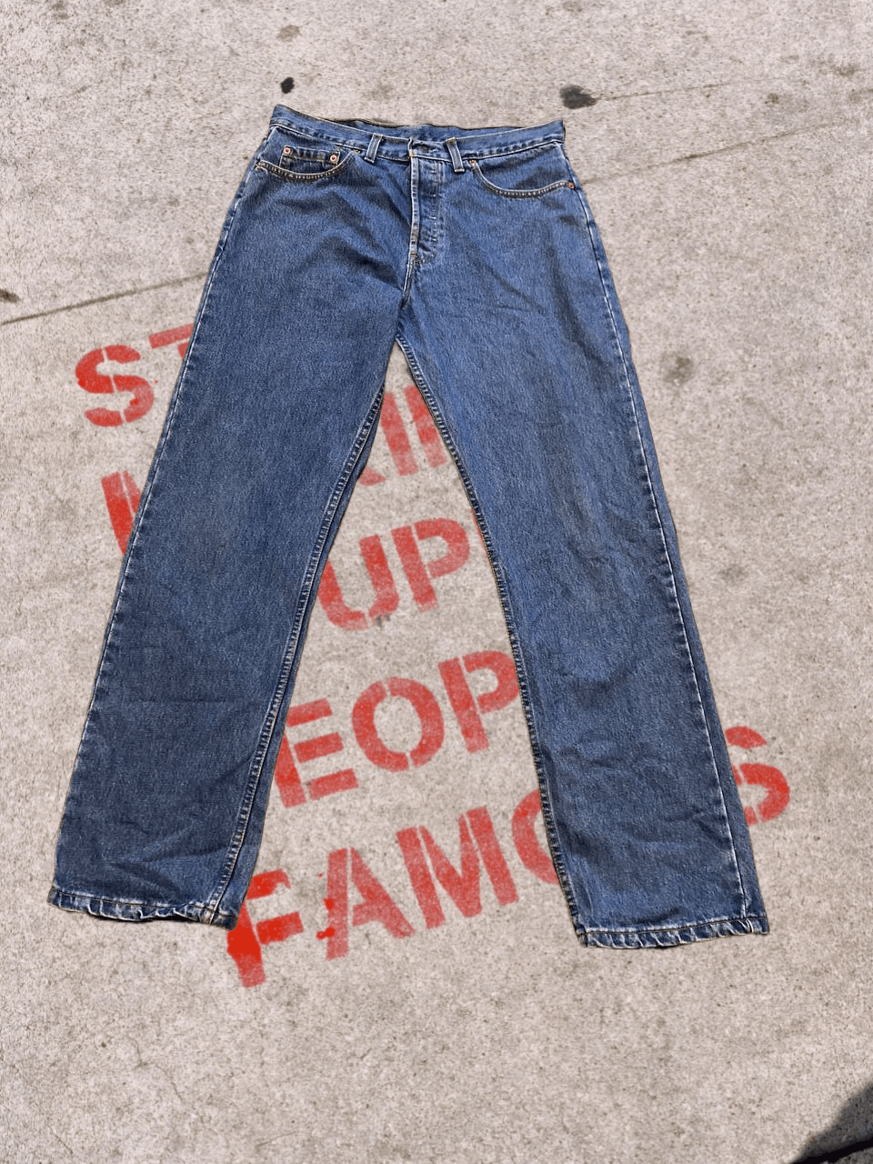 Levi's LEVIS 618 Men’s Blue Denim Jeans Classic Fit W34 L32 Size US 34 / EU 50 - 1 Thumbnail