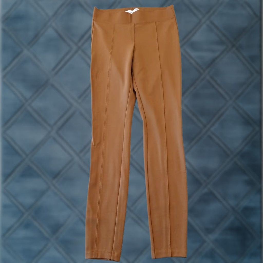 Old Navy Old Navy Stevie Legging Ankle Pants Womens M Tall Brown Pull On Skinny Size 32" / US 10 / IT 46 - 1 Thumbnail