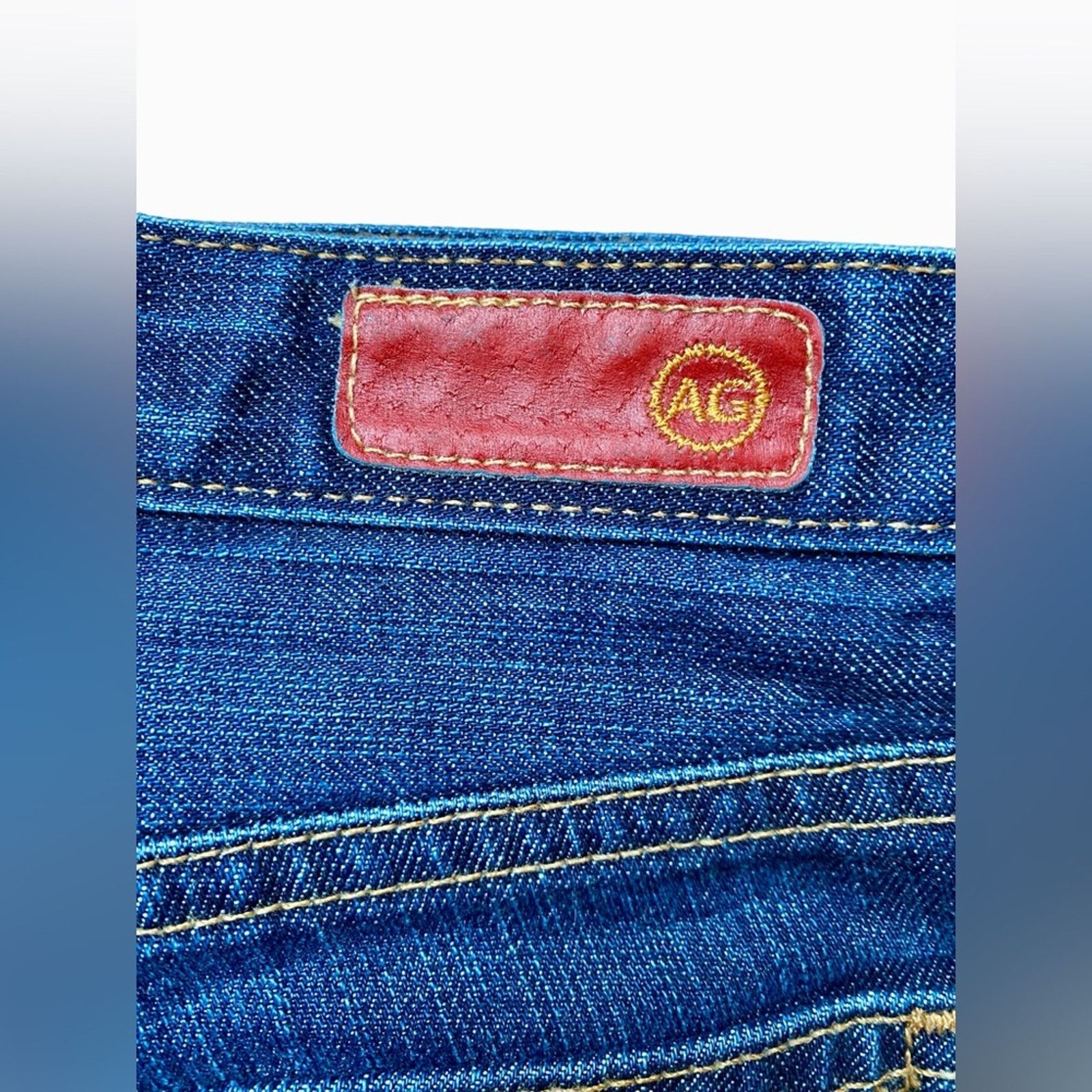 AG Adriano Goldschmied ADRIANO GOLDSCHMIED SLIM STRAIGHT JEANS Size 26" / US 2 / IT 38 - 4 Thumbnail