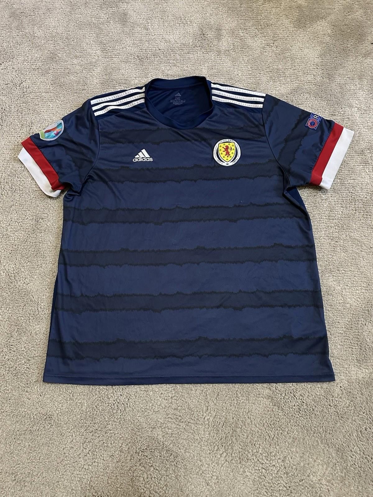 Adidas Scotland Football Team 2020/22 Euro Home Jersey Shirt Adidas Size US XXL / EU 58 / 5 - 1 Thumbnail