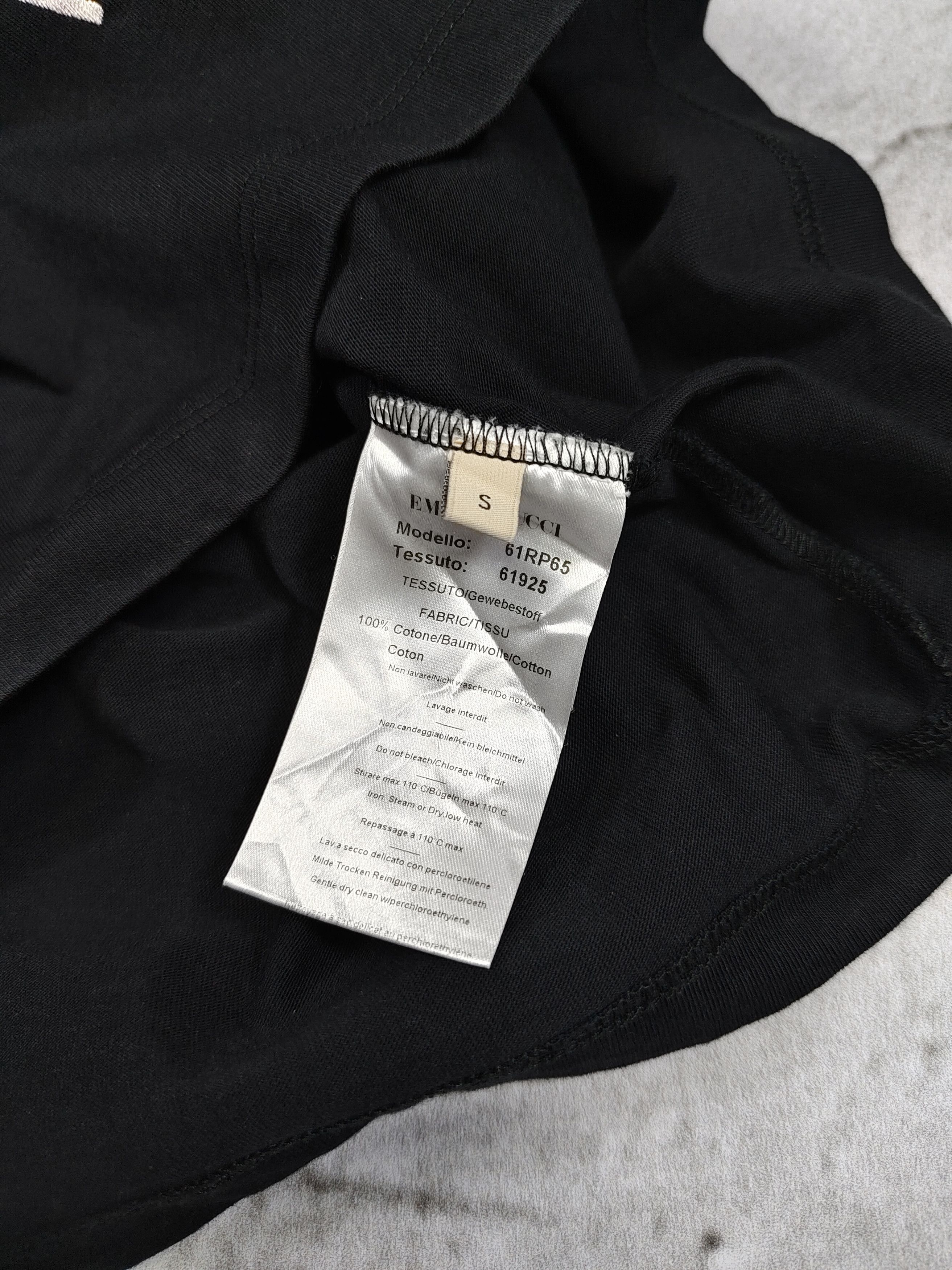 Emilio Pucci Emilio Pucci-Minimalist Artcore Classical Embroidered Tee Size M / US 6-8 / IT 42-44 - 6 Thumbnail