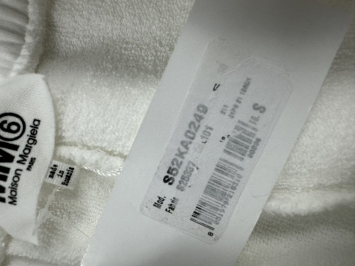 Maison Margiela Rare MM6 Maison Margiela Easy Wide Sweat Pants White Size 26" / US 2 / IT 38 - 12 Thumbnail