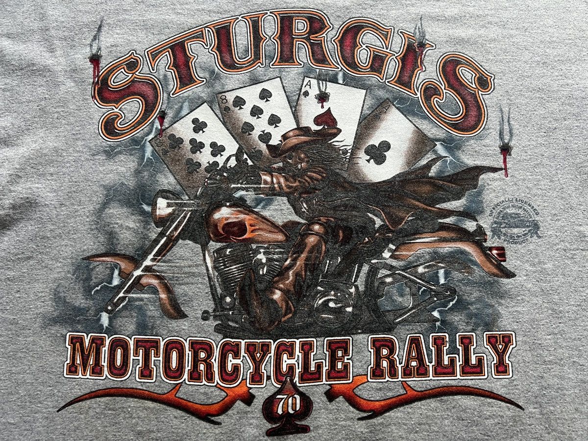 Harley Davidson × Other × Vintage Sturgis : Motorcycle Rally 2010 Gun And Card State Flush Size US XL / EU 56 / 4 - 9 Thumbnail