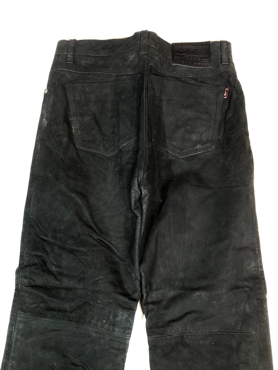 Vintage HIS Racing Biker Leather Pants Vintage Size US 30 / EU 46 - 2 Thumbnail