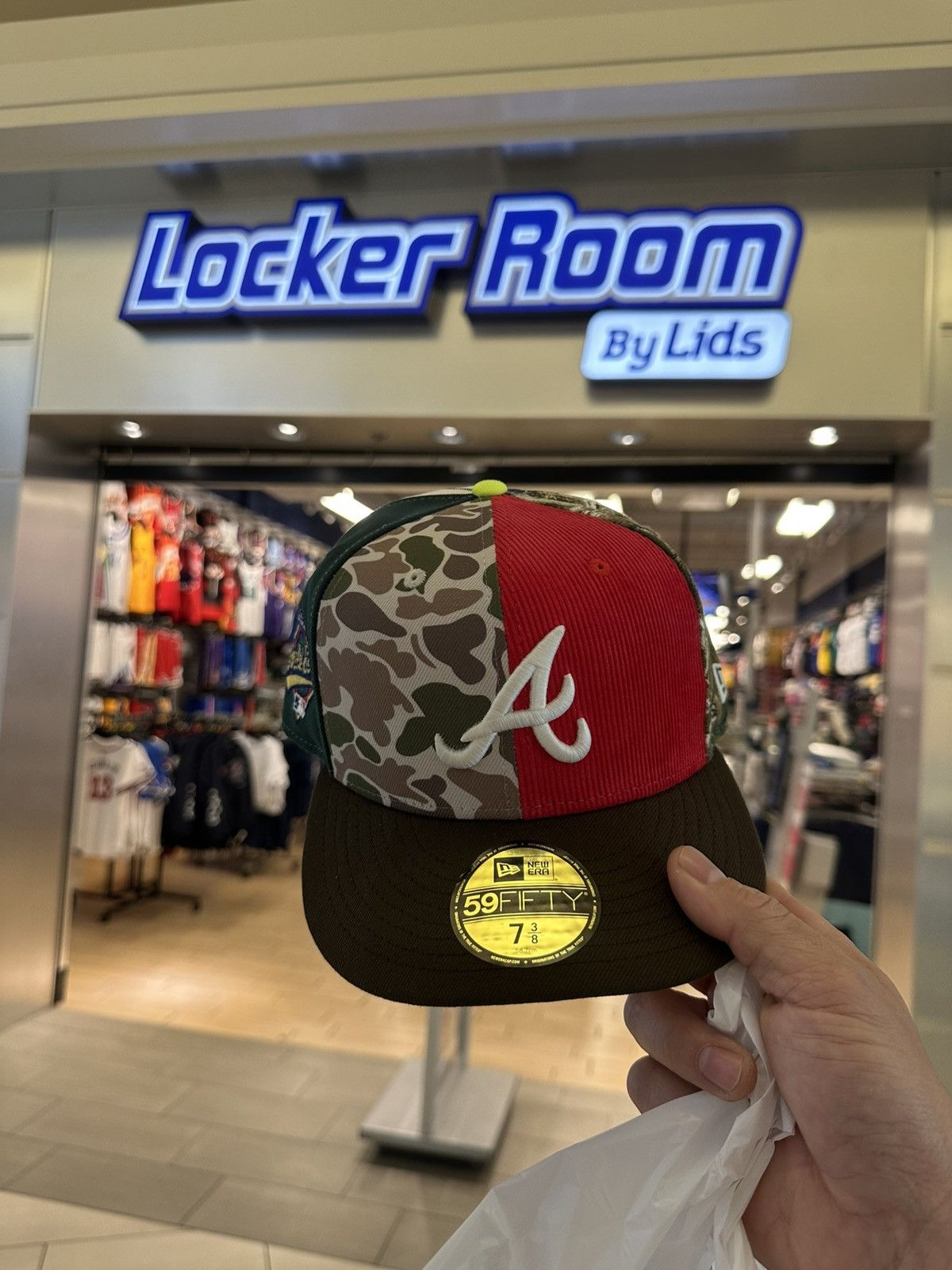 New Era Atlanta Braves CHASE B X MLB "MAXIMAL" 59FIFTY SIZE 7 3/8 Size ONE SIZE - 1 Thumbnail