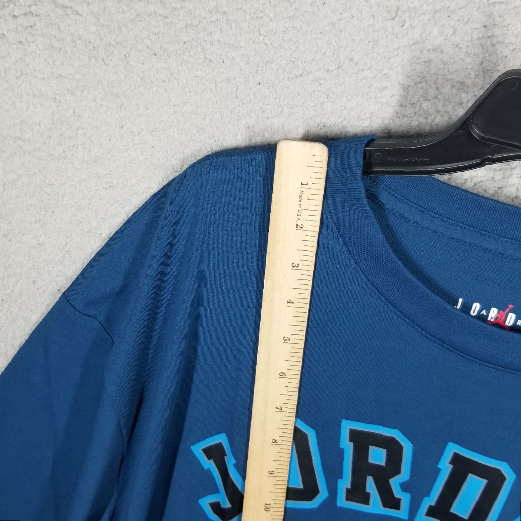 Nike Nike Jordan Shirt Women's Blue L/S Tiger XL Crew Neck Pullover 100% Cotton Loose Fit Activewear Basketball Size XL / US 12-14 / IT 48-50 - 4 Thumbnail