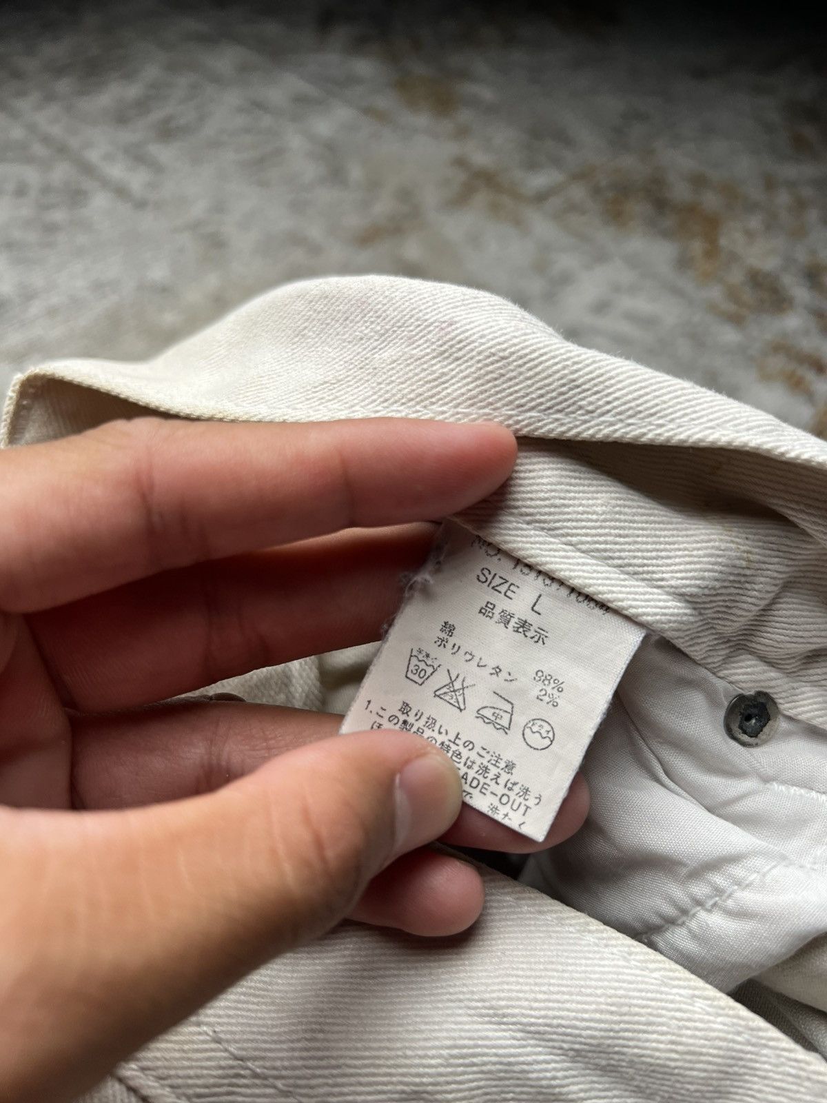 If Six Was Nine Midas Whiskered Destroyed Distressed Pants Size US 34 / EU 50 - 7 Thumbnail