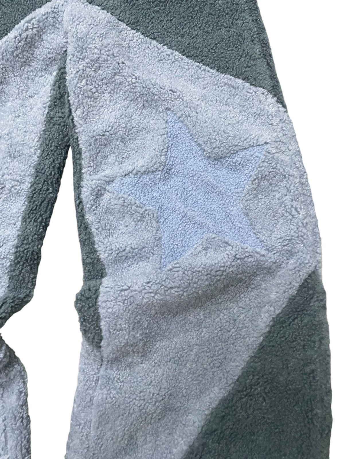 Hysteric Glamour × Japanese Brand Vaprart Japan Panelled Heavy Fleece Wide Leg Baggy Pants Size US 29 - 5 Thumbnail