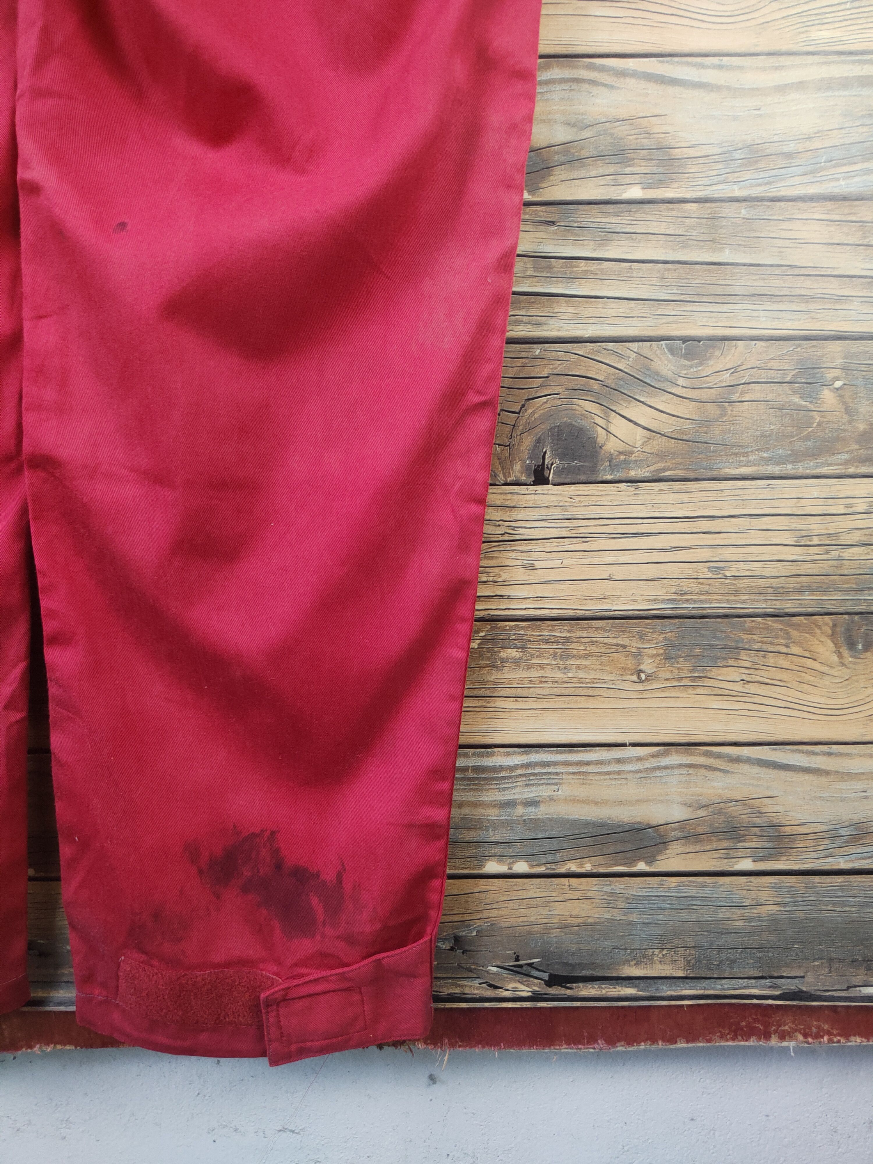 Vintage DL Rally Art Red Mitsubishi Motors staff Coverall #46-201T Size US 34 / EU 50 - 21 Thumbnail