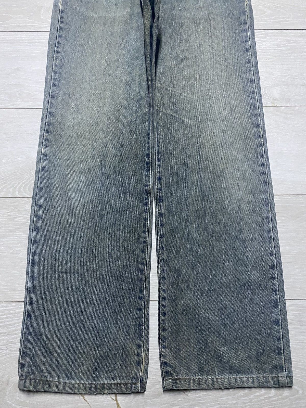 Edwin Vintage Edwin 404 Grey Denim Baggy Jeans Size US 33 - 5 Thumbnail