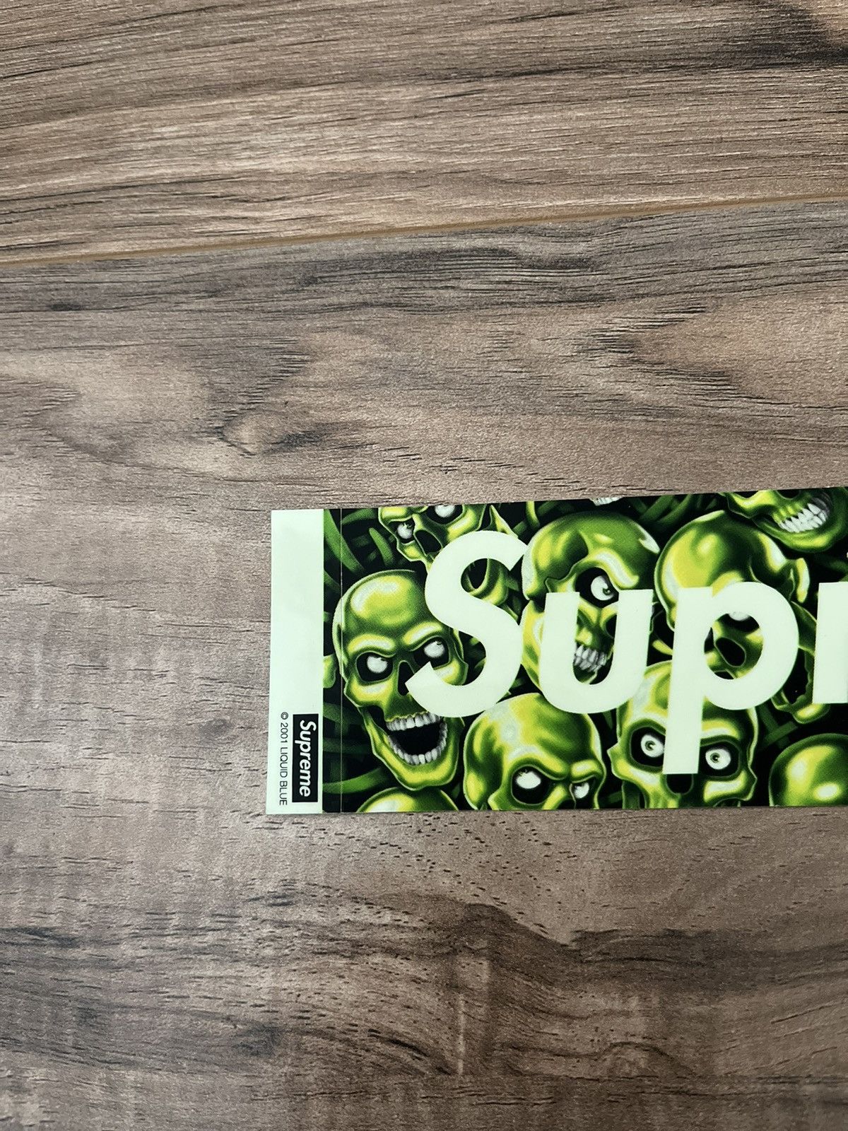 Supreme Supreme Skull Pile Box Logo Sticker Size ONE SIZE - 2 Thumbnail
