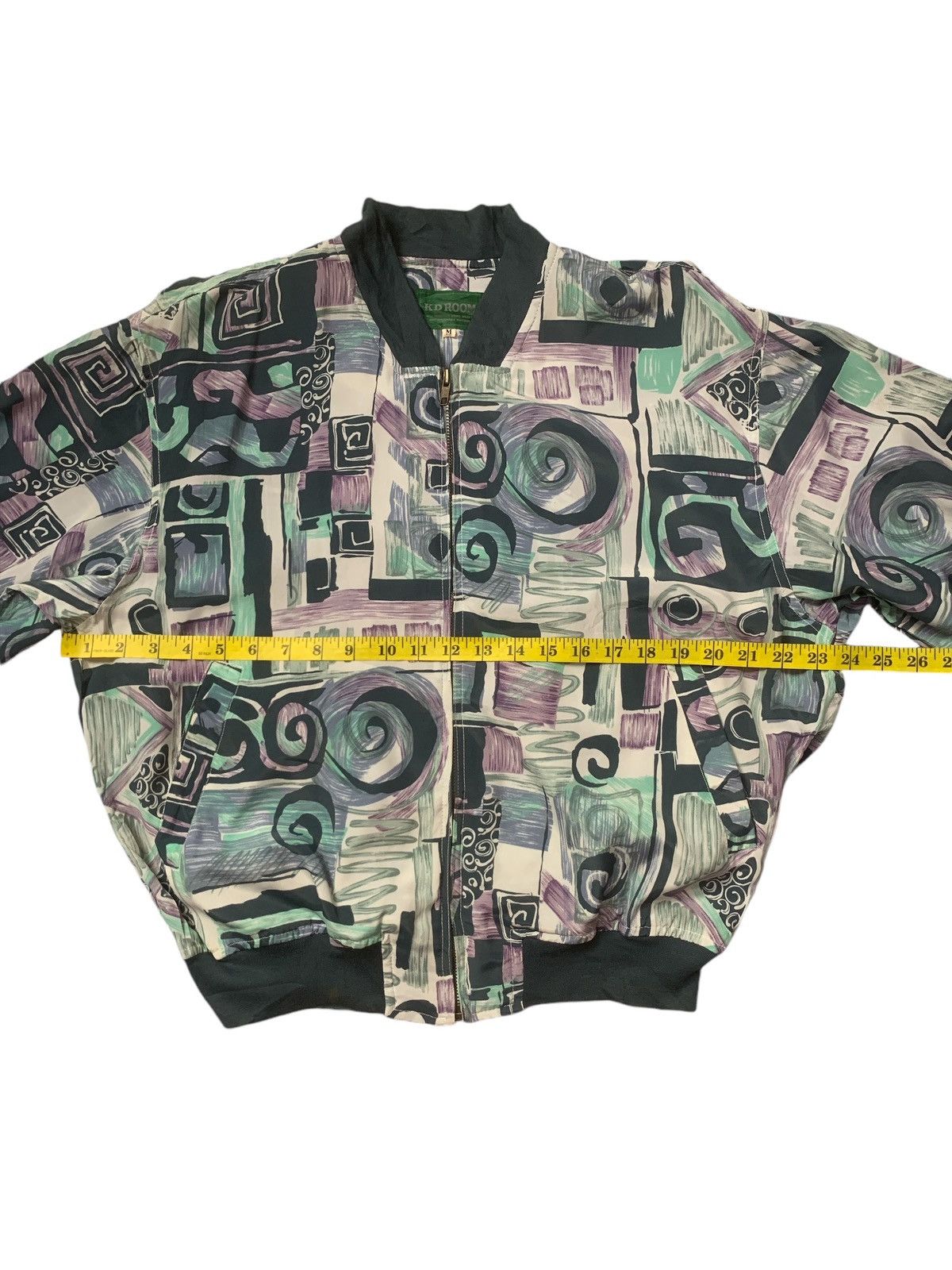 Japanese Brand × Vintage Rare Design Vintage KD Room Zipper Jackets Size US M / EU 48-50 / 2 - 7 Thumbnail