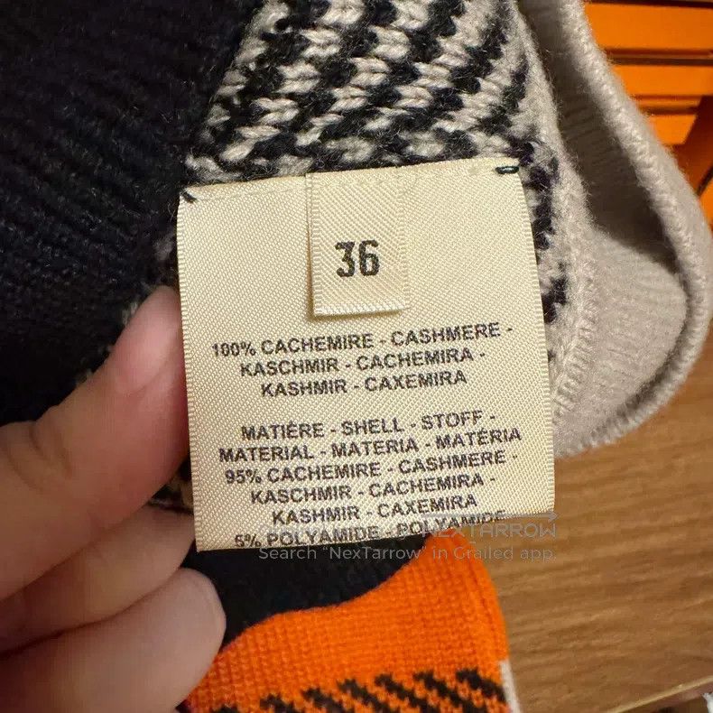 Hermes Hermes Women's Sweater - 2023 Autumn/Winter Collection Size XS / US 0-2 / IT 36-38 - 4 Thumbnail