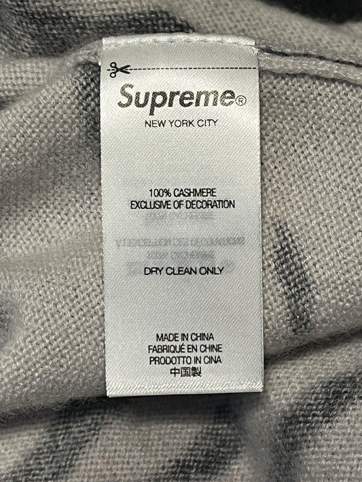 Supreme Supreme Cashmere Sweater Size US L / EU 52-54 / 3 - 4 Thumbnail