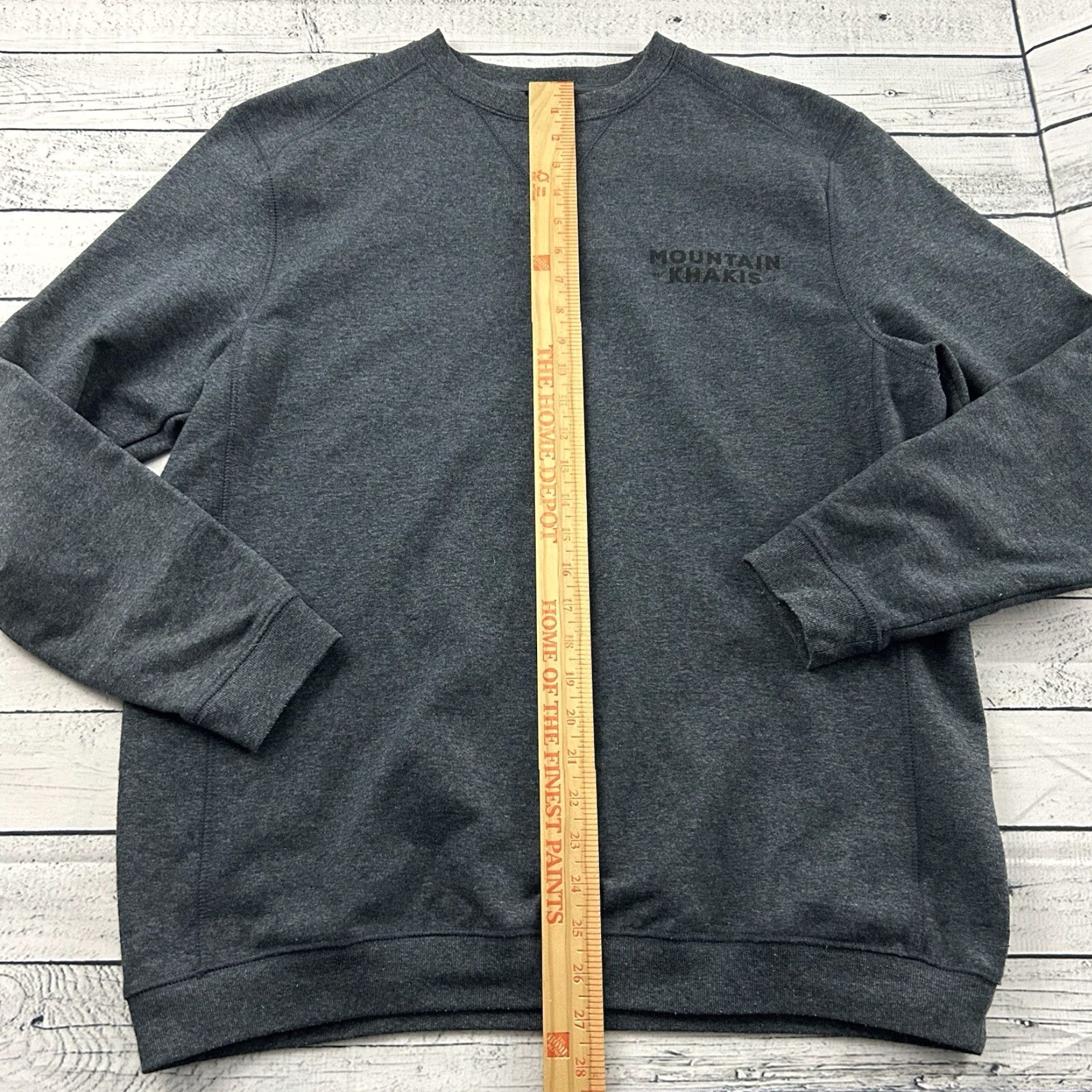 Mountain Khakis Mountain Khakis Pullover Sweatshirt Mens Large Gray Shirt Size US L / EU 52-54 / 3 - 4 Thumbnail