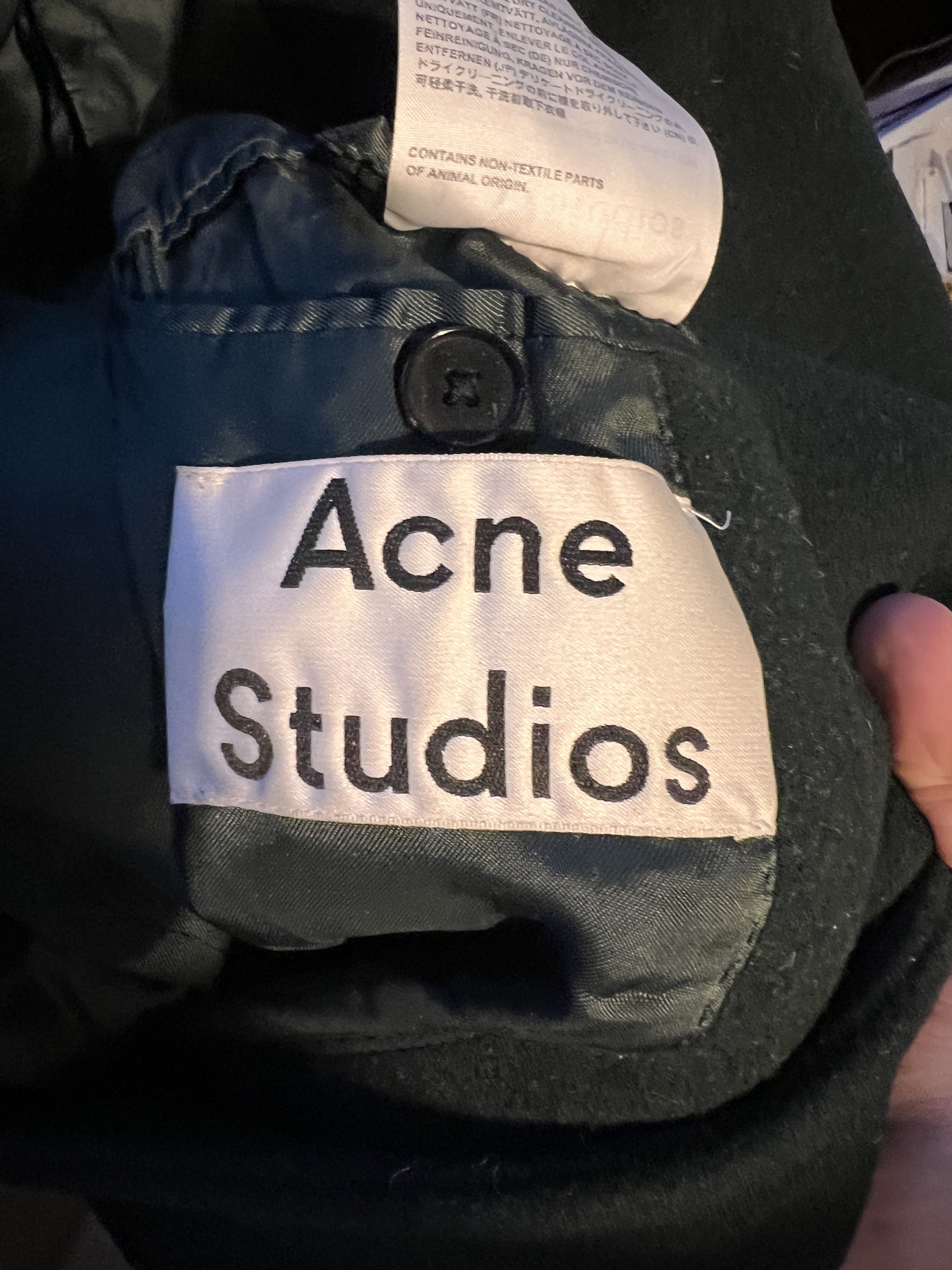 Acne Studios “ERA” Wool Coat size 36 Size S / US 4 / IT 40 - 7 Thumbnail