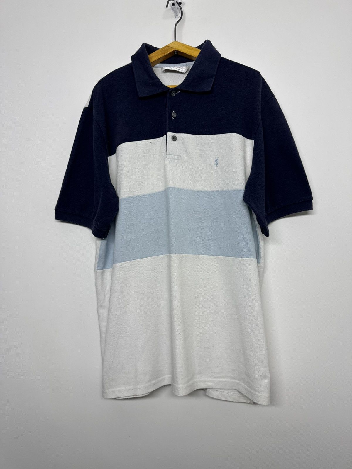 Yves Saint Laurent Vintage Yves Saint Laurent Polo Shirt Size US L / EU 52-54 / 3 - 4 Thumbnail